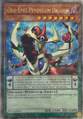 Yugioh! Odd-Eyes Pendulum Dragón TN23-EN011 Quarter