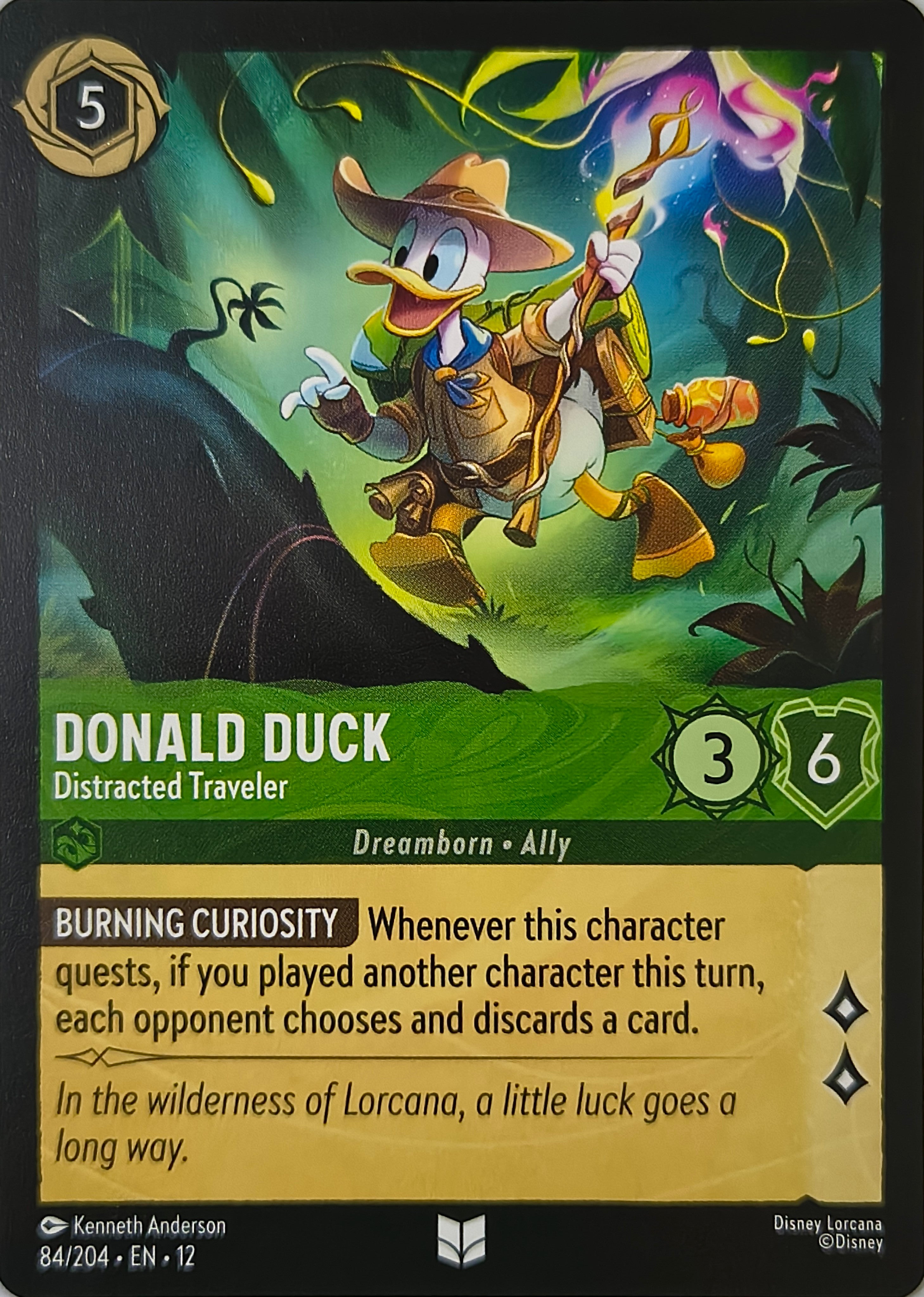Disney Lorcana Donald Duck 84/204