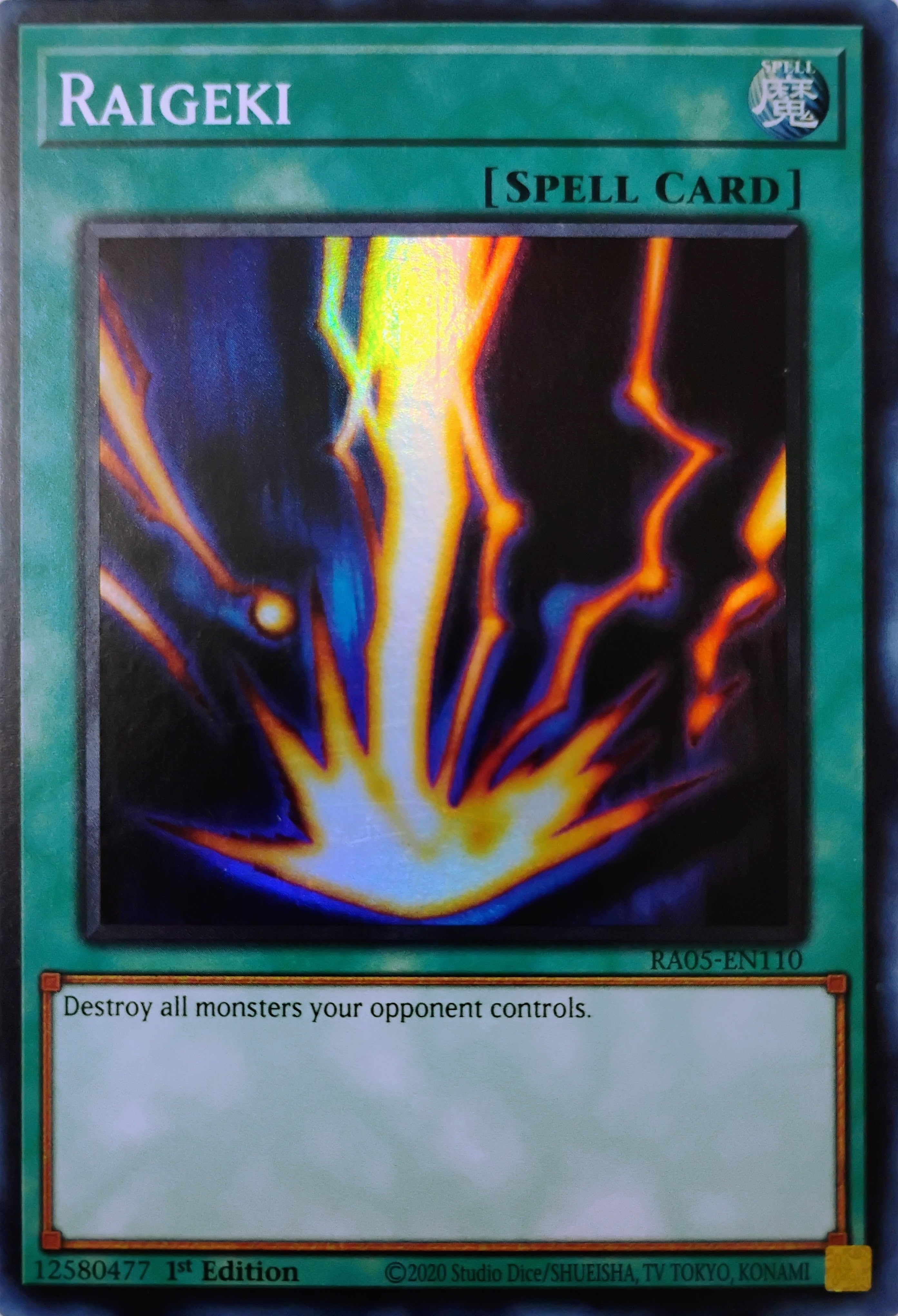 Yugioh! Raigeki Ra05-en110 Super Rare