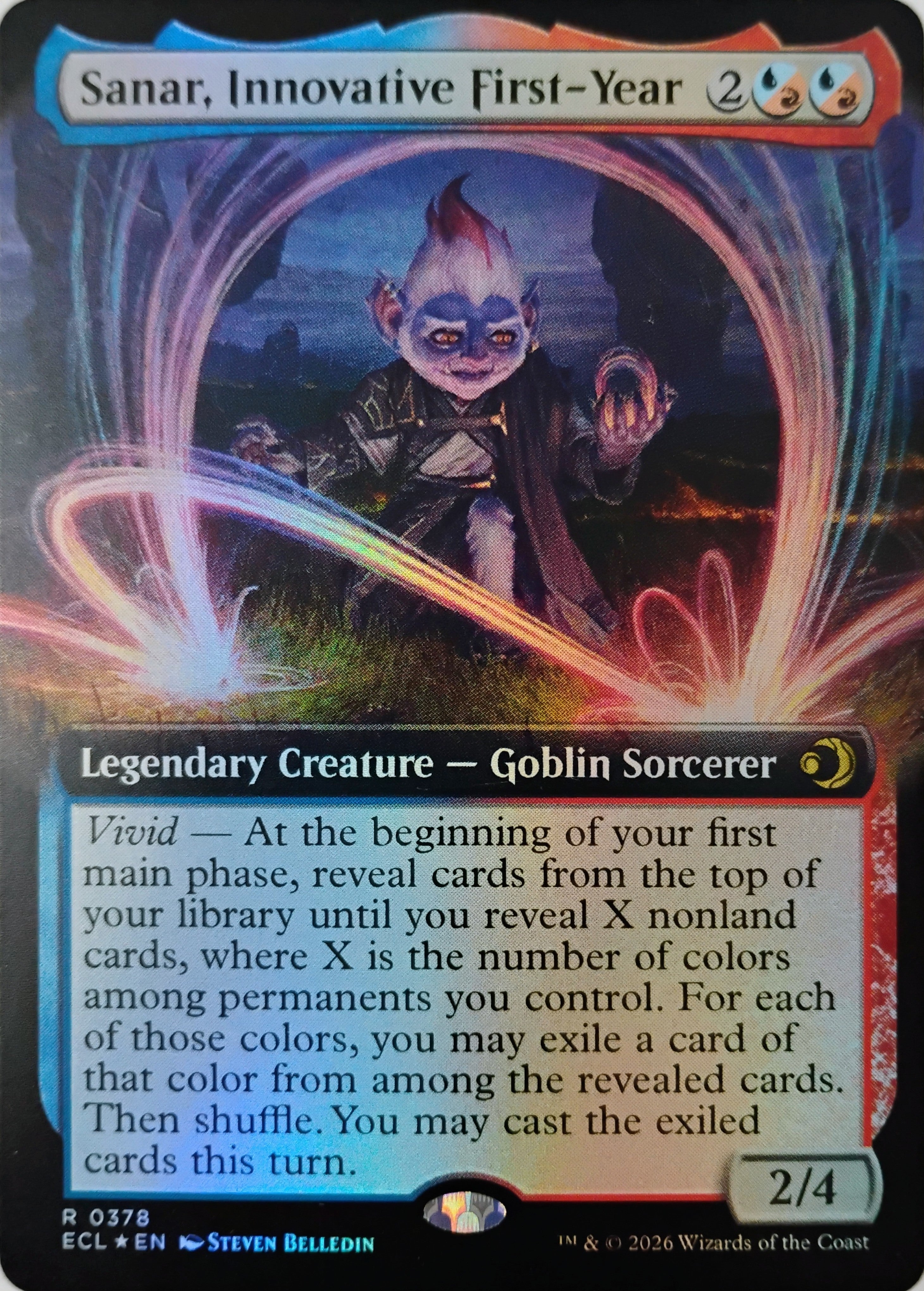 Magic Sanar, Innovative First-Year 0378 Foil