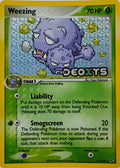 Pokémon tcg Weezing 51/107 Holo (Ex Deoxys)