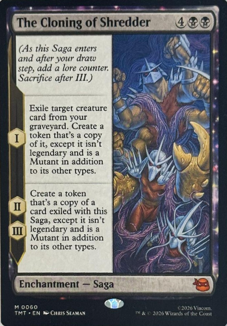 Magic Tcg The Cloning Of Shredder 0060 Rare