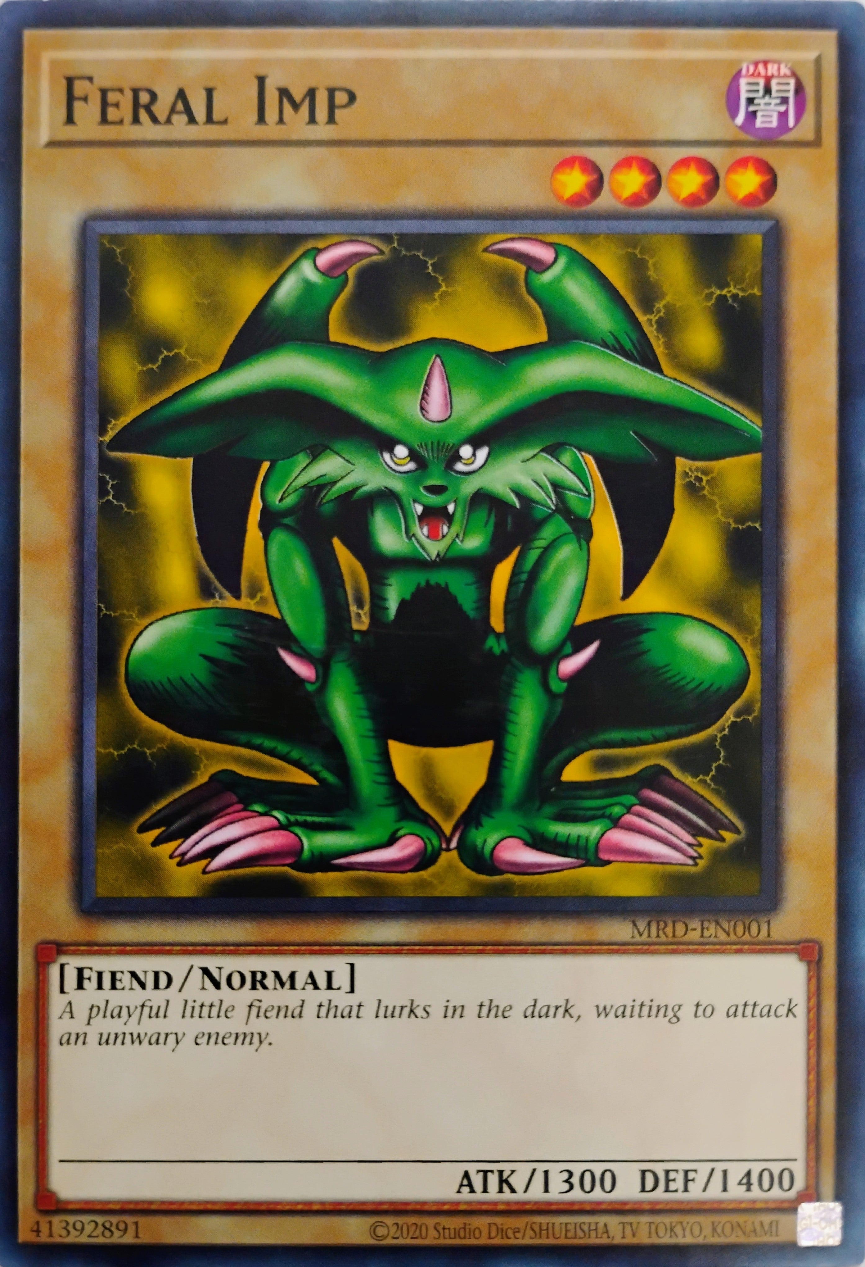 Yugioh! Feral Imp Mrd-en001