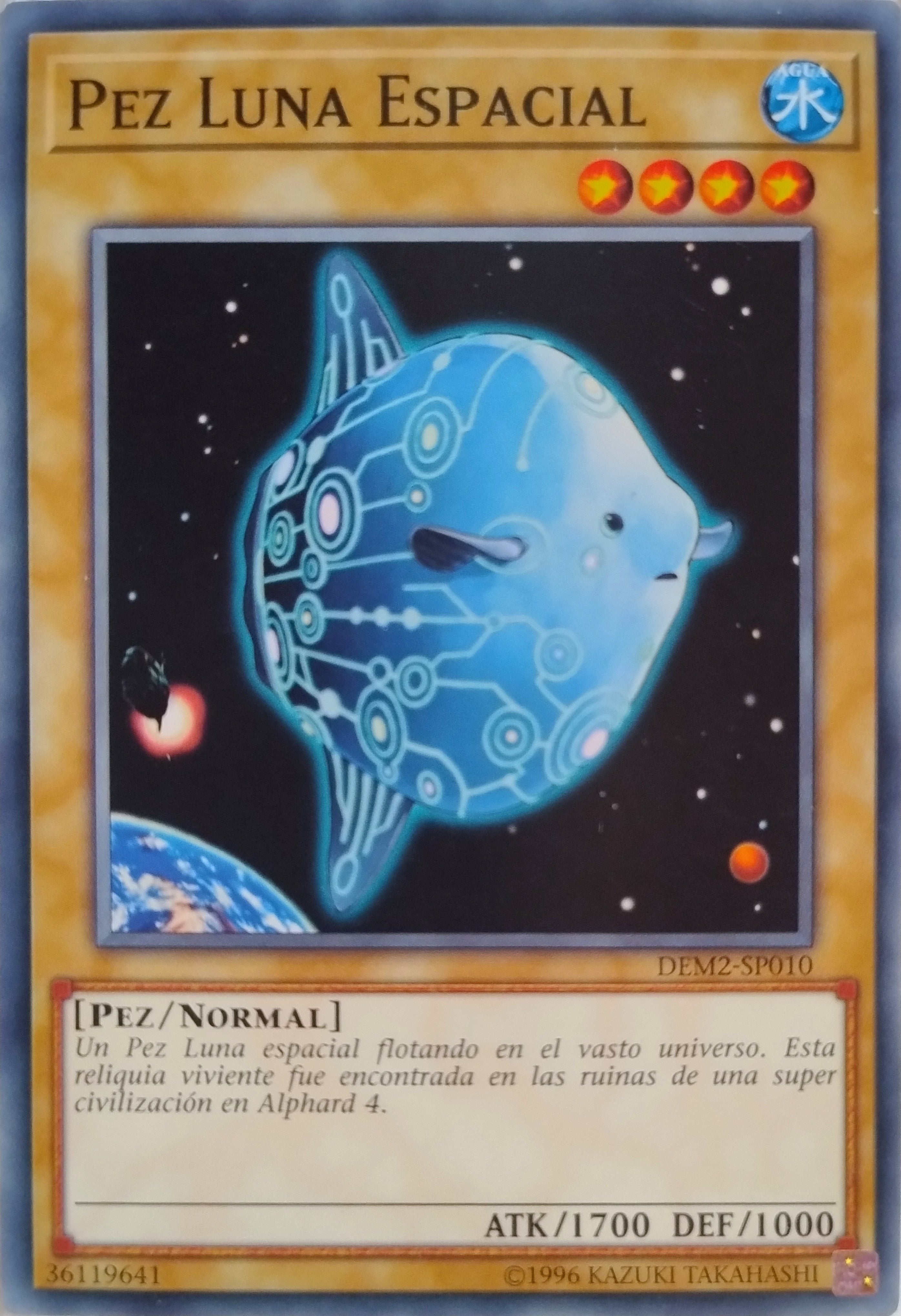Yugioh! Pez Luna Espacial Dem2-sp010