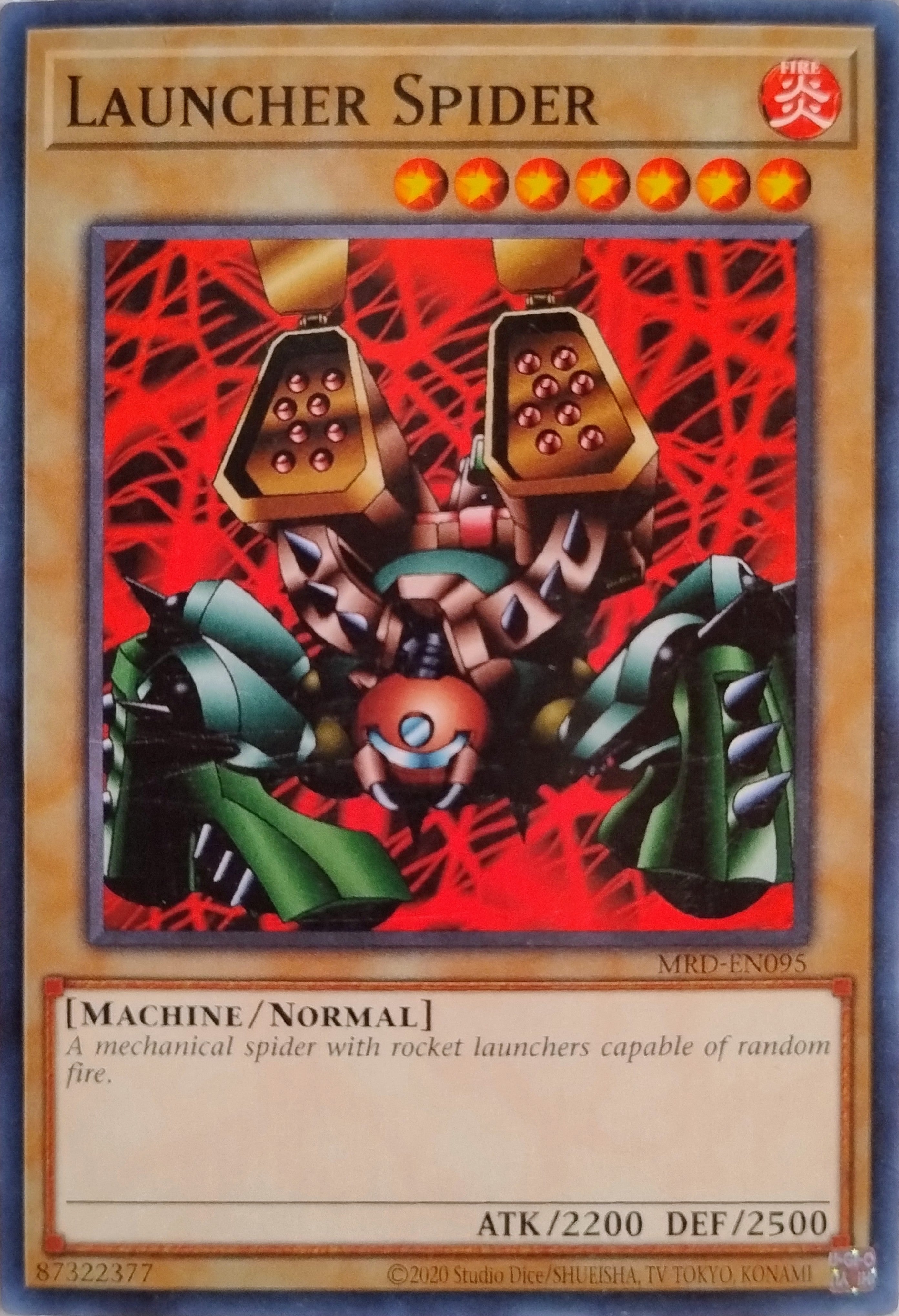Yugioh! Launcher Spider Mrd-en095