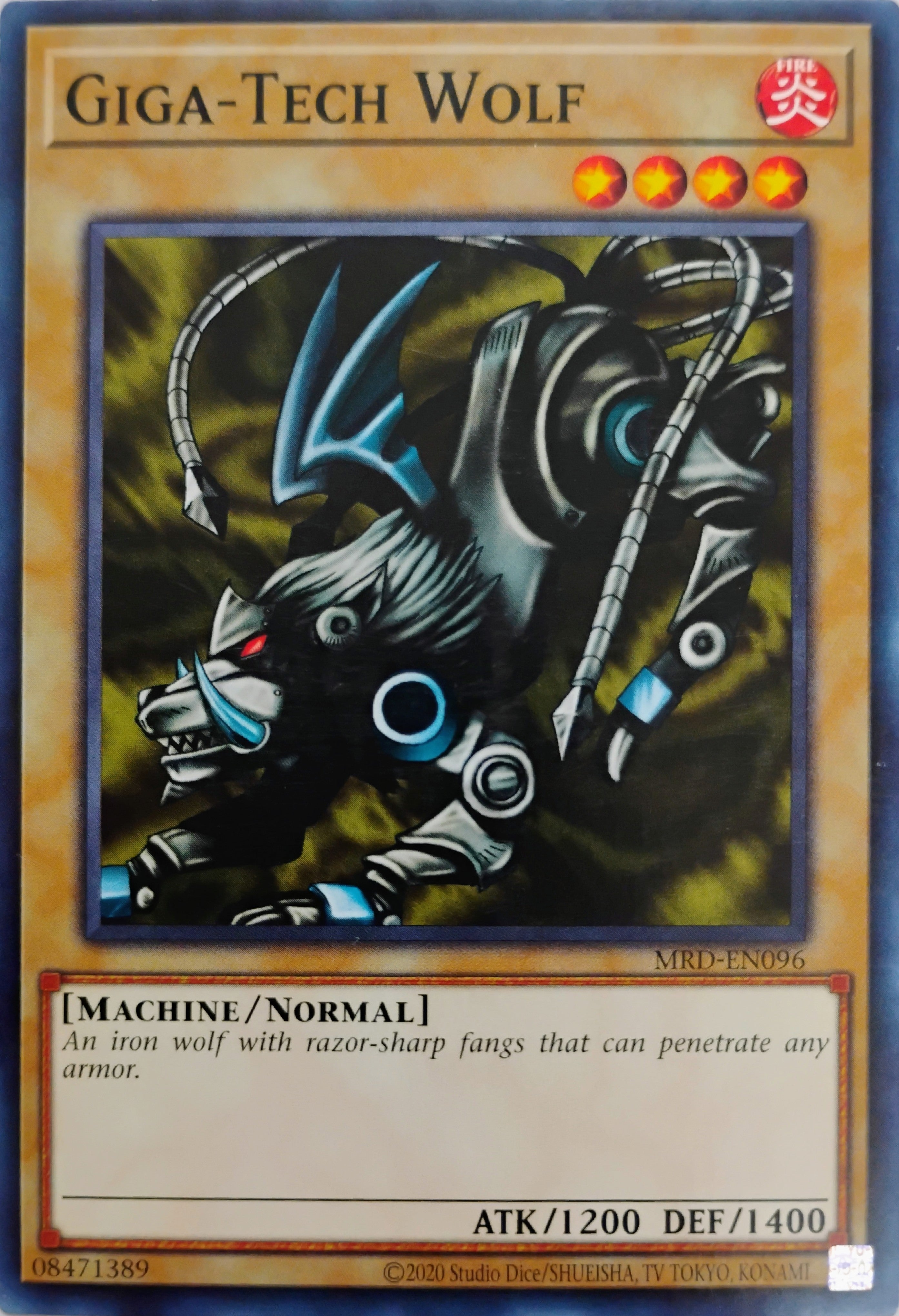 Yugioh! Giga-Tech Wolf Mrd-en096