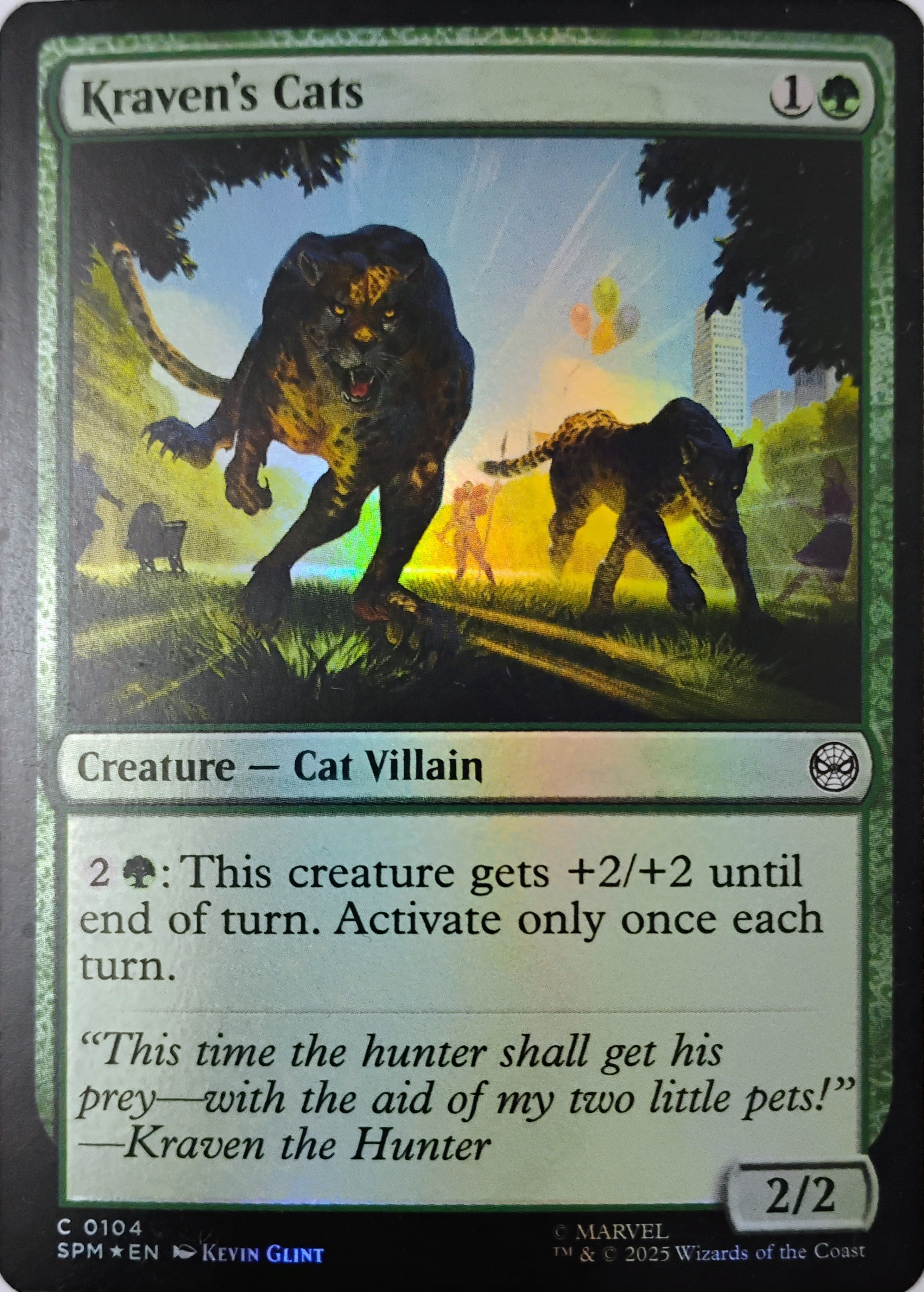 Magic Kraven's Cats 0104 Foil