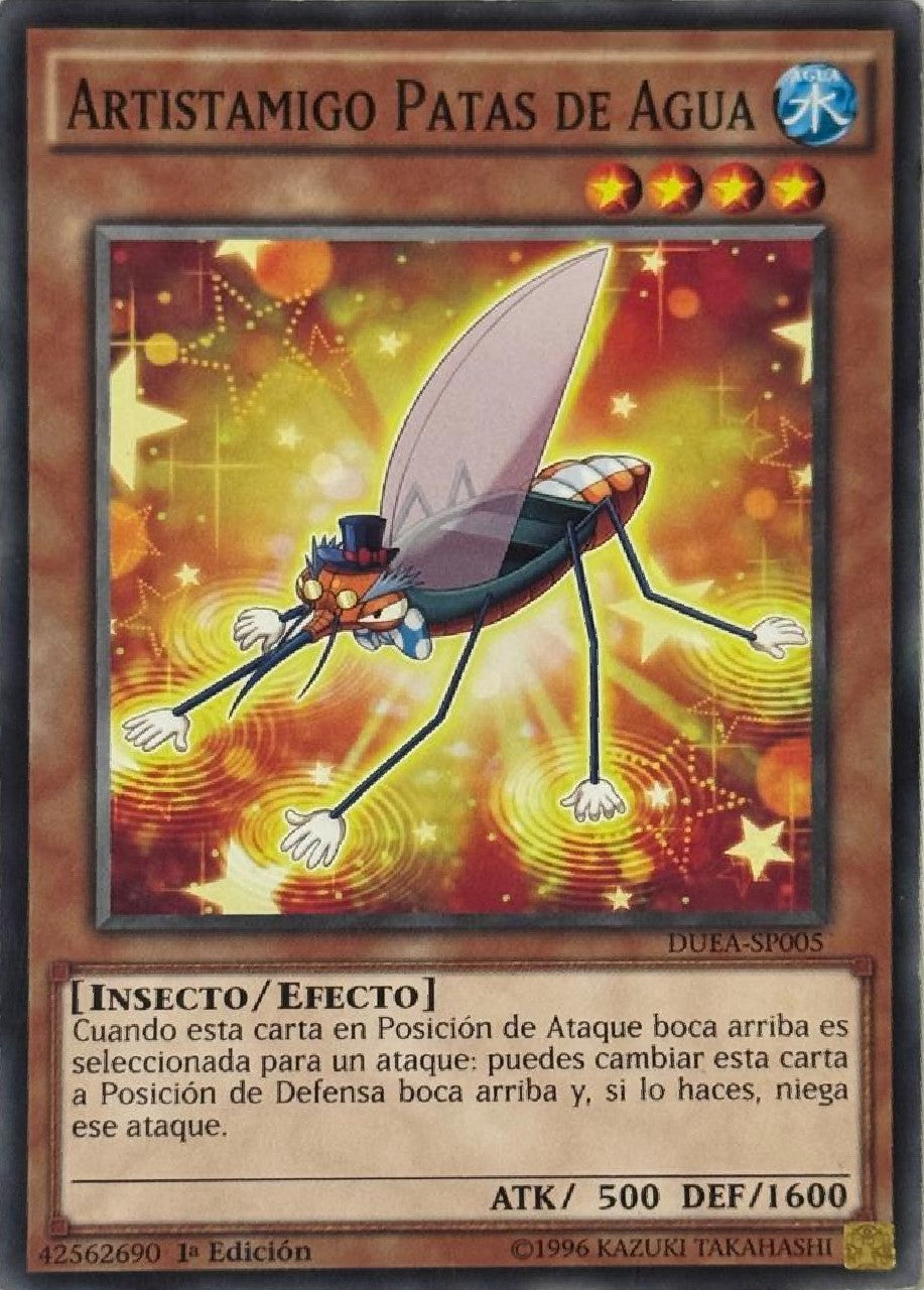 Yugioh! Artistamigo Patas De Agua DUEA-SP005 1a Edición