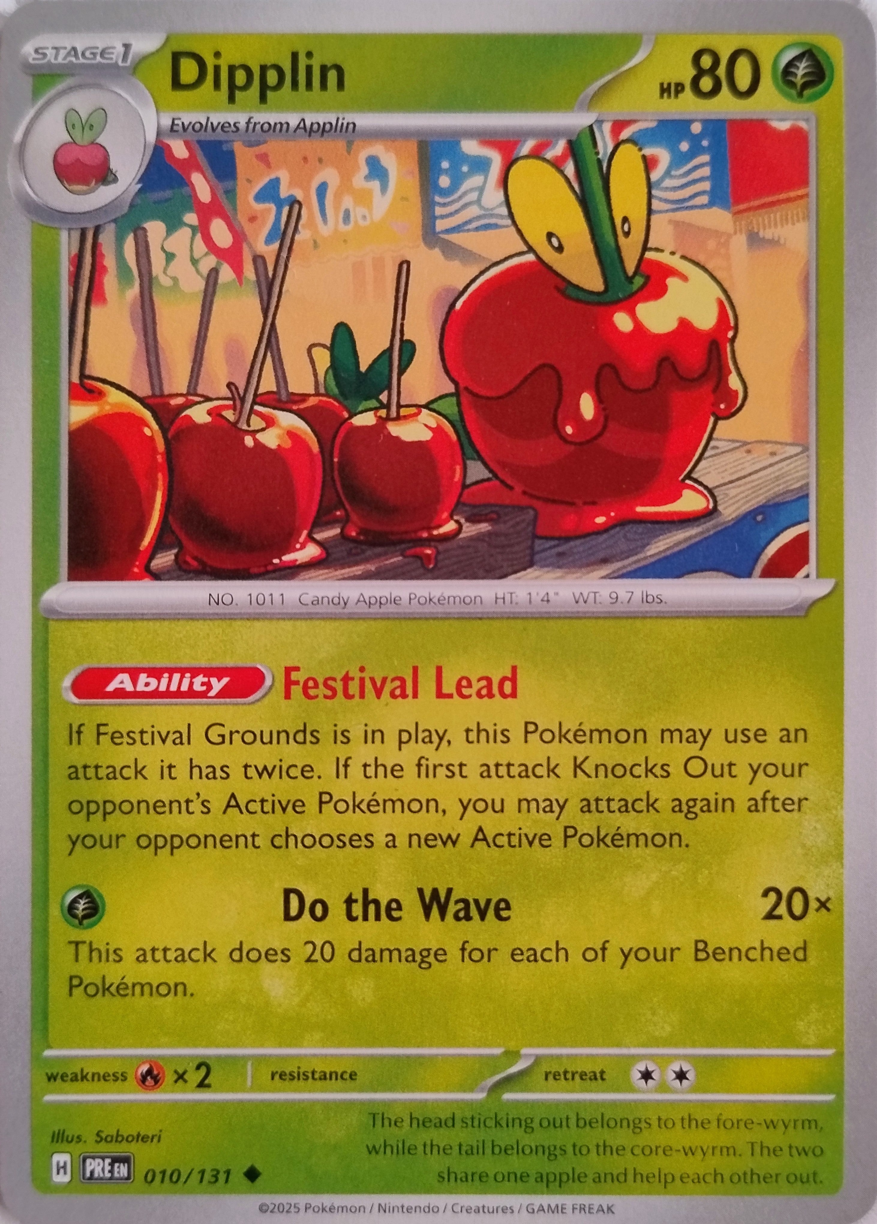 Pokemon Tcg Dipplin 010/131