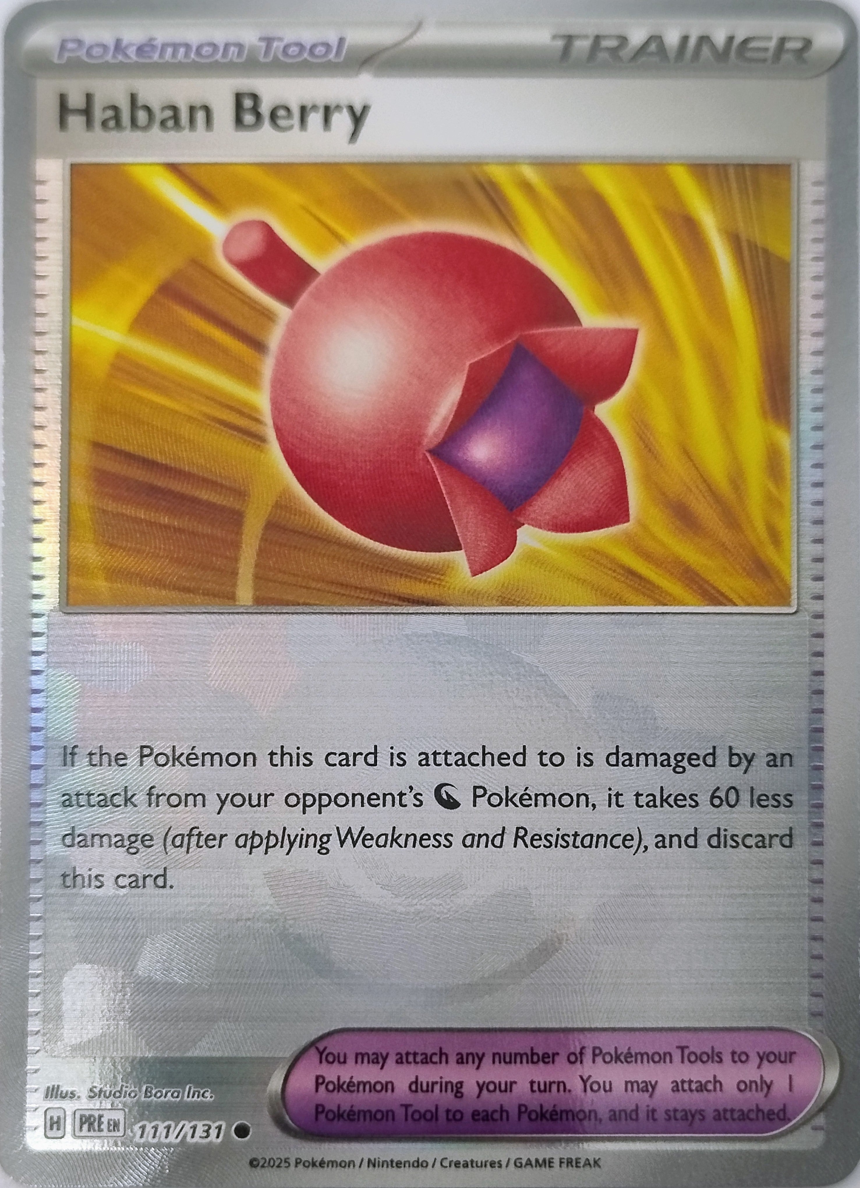 Pokemon Tcg Haban Berry 111/131 (Poke Ball)