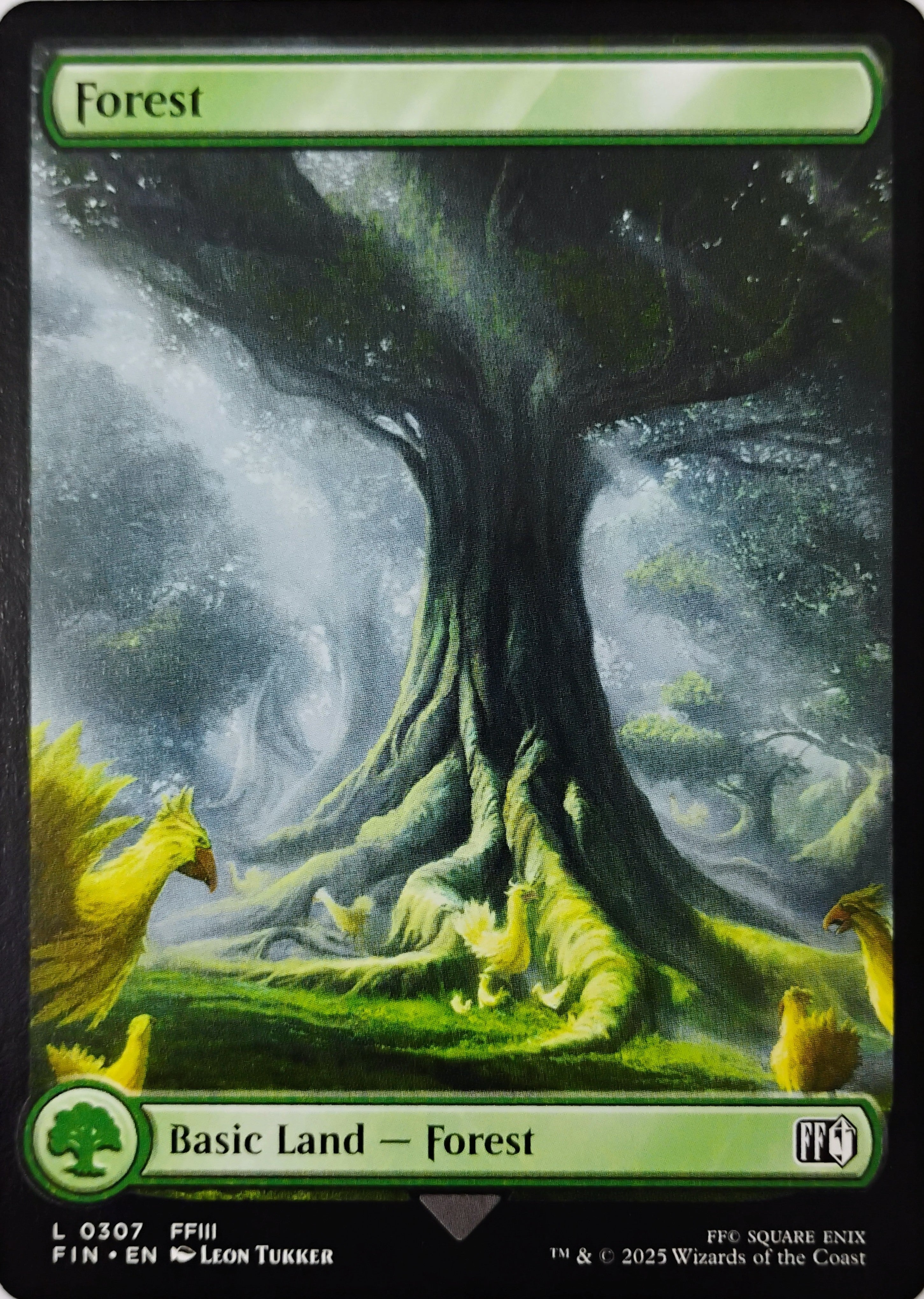 Magic tcg Forest 0307