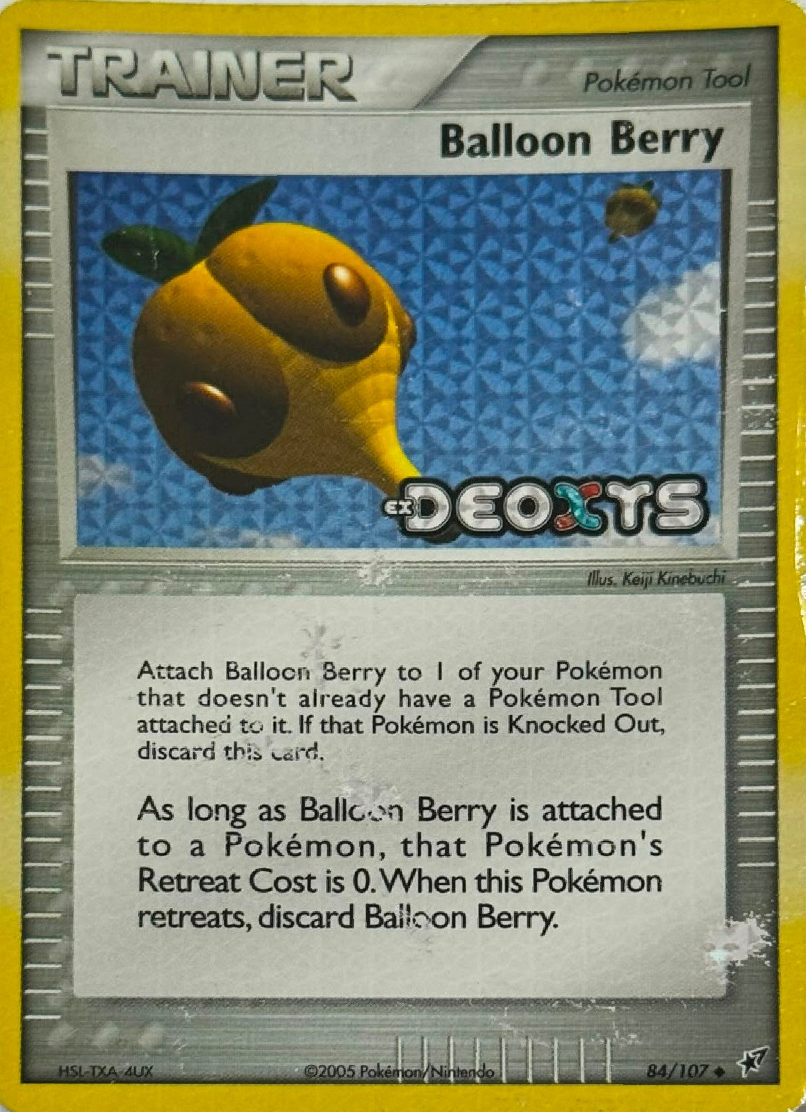 Pokémon Tcg Balloon Berry 84/107 Holo