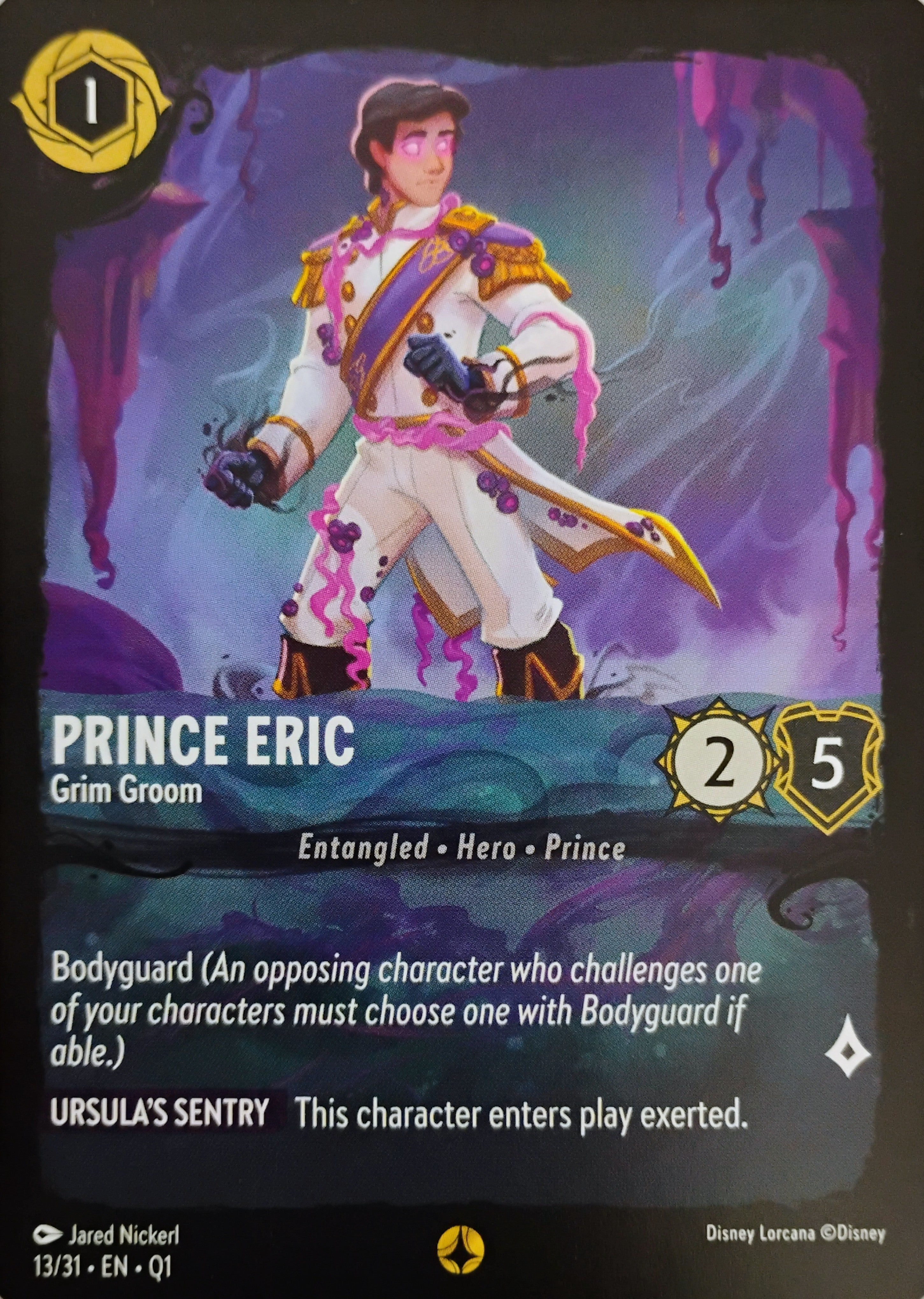Disney Lorcana Prince Eric 13/31