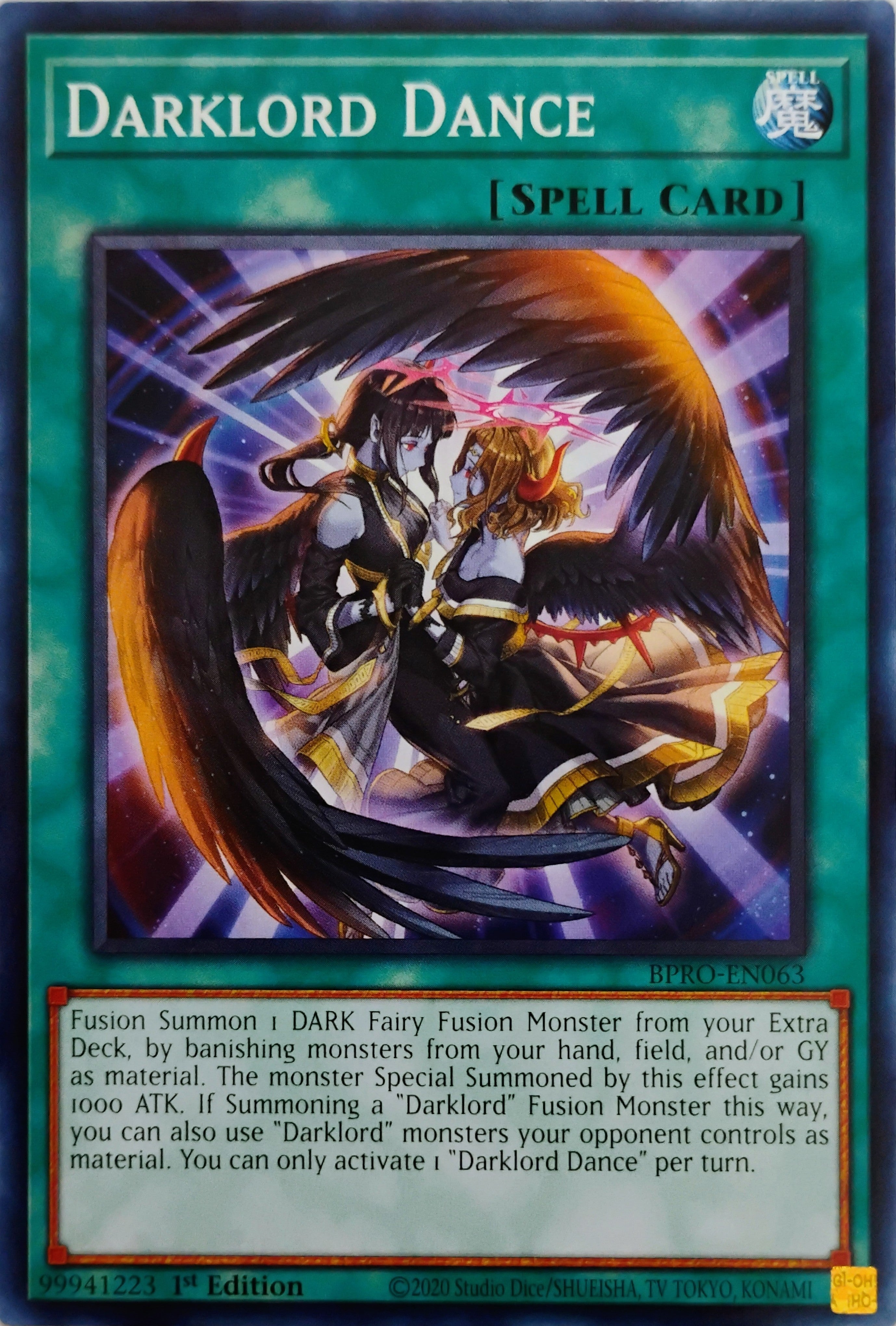 Yugioh! Darklord Dance Bpro-en063
