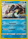 Pokémon tcg Golisopod 026/078 Holo (Pokémon go) (Español)