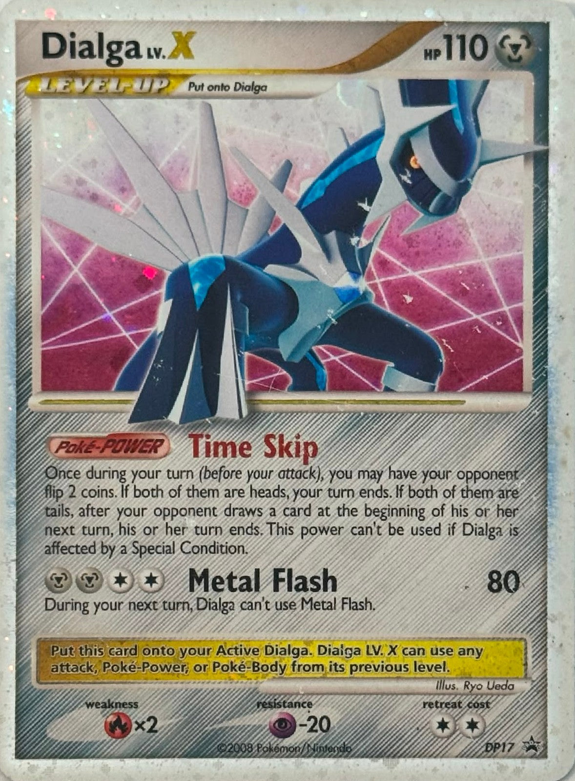 Pokémon Tcg Dialga Lv.X DP17 Holo