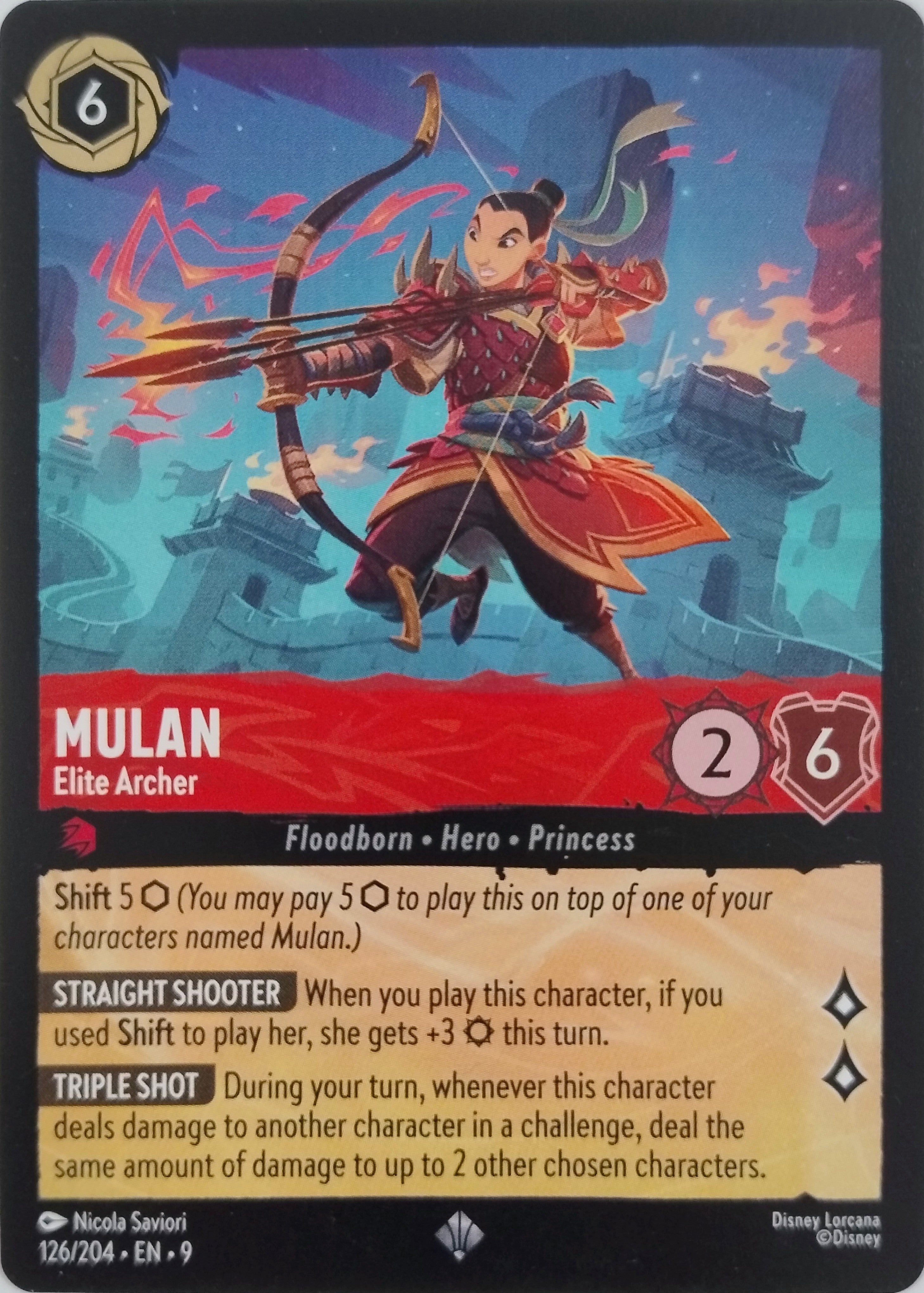 Disney Lorcana Mulan 126/204
