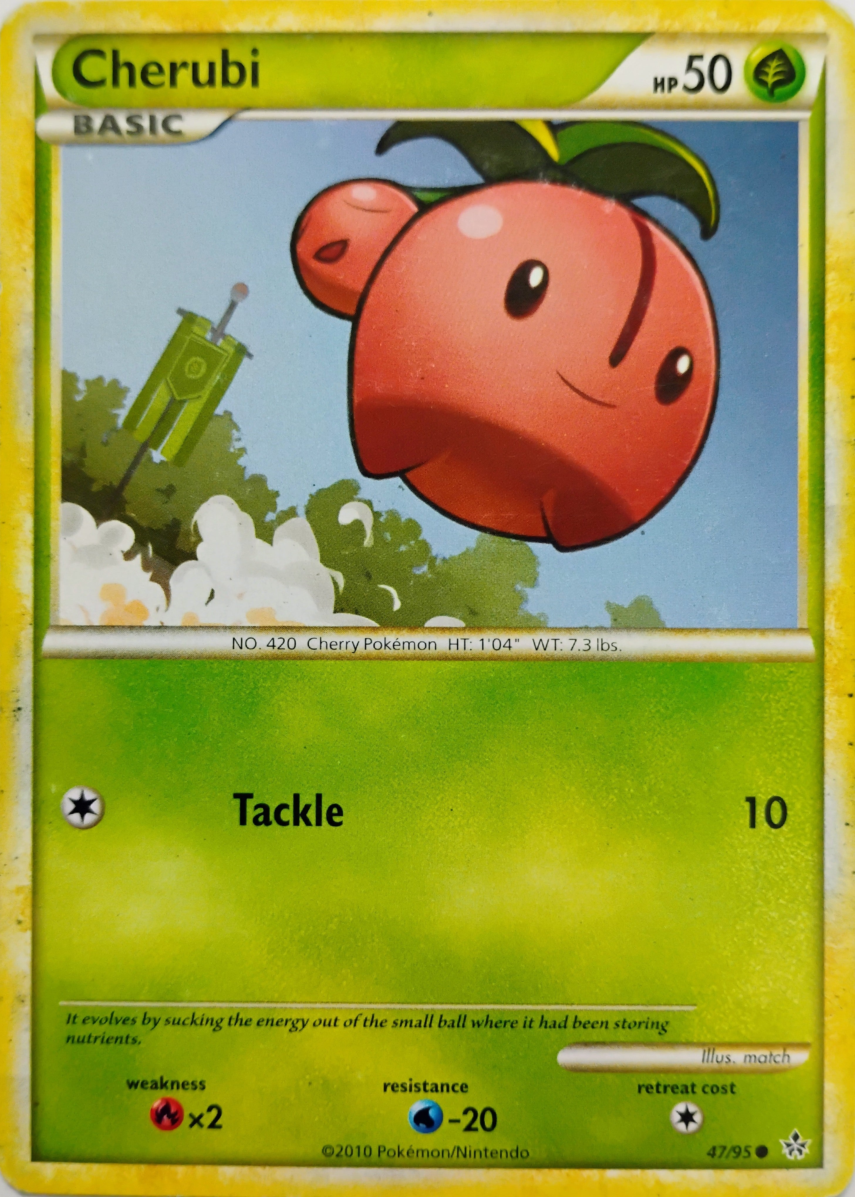Pokémon tcg Cherubi 47/95