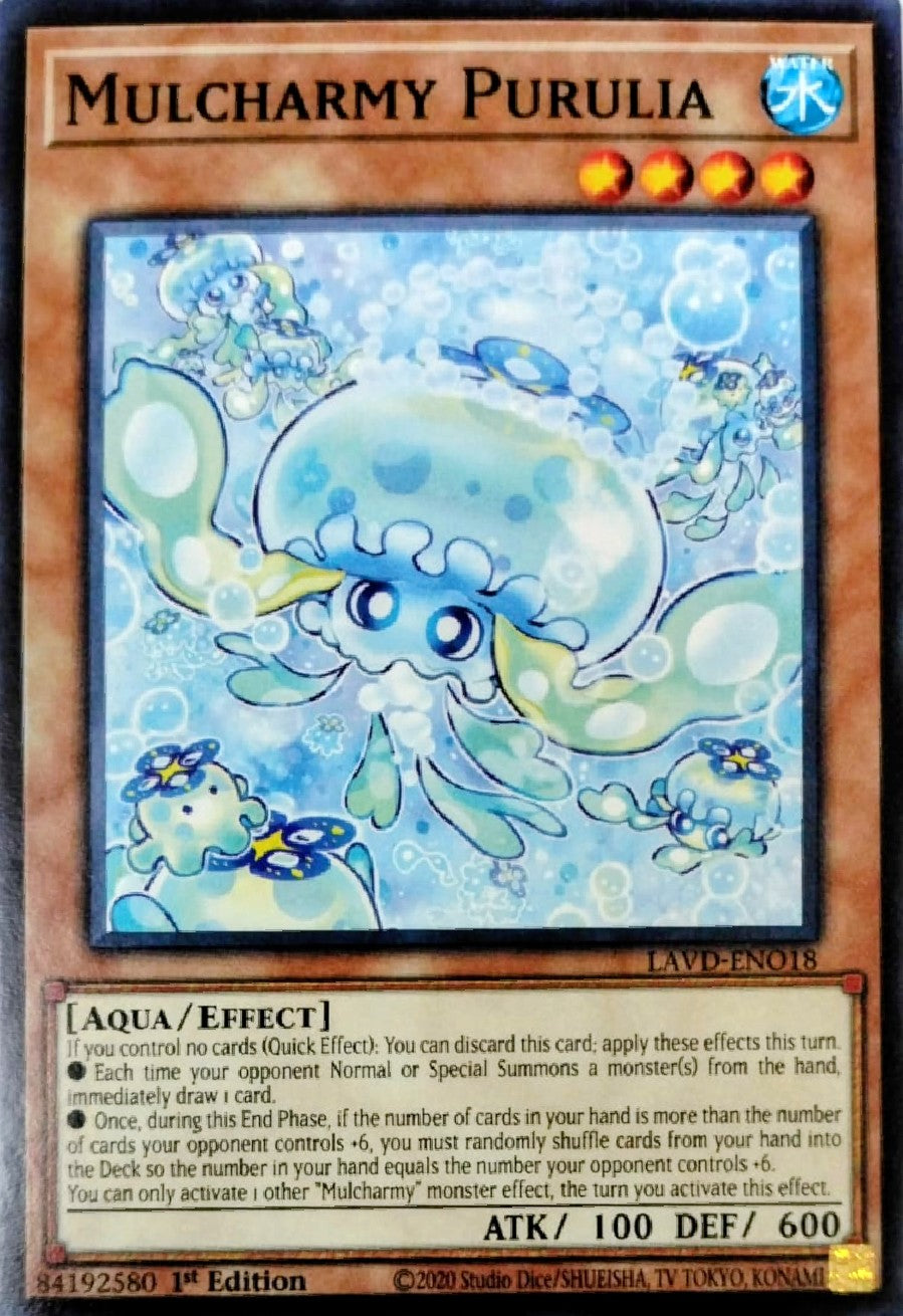 Yugioh! Mulcharmy Purulia LAVD-ENO18 1st Edition