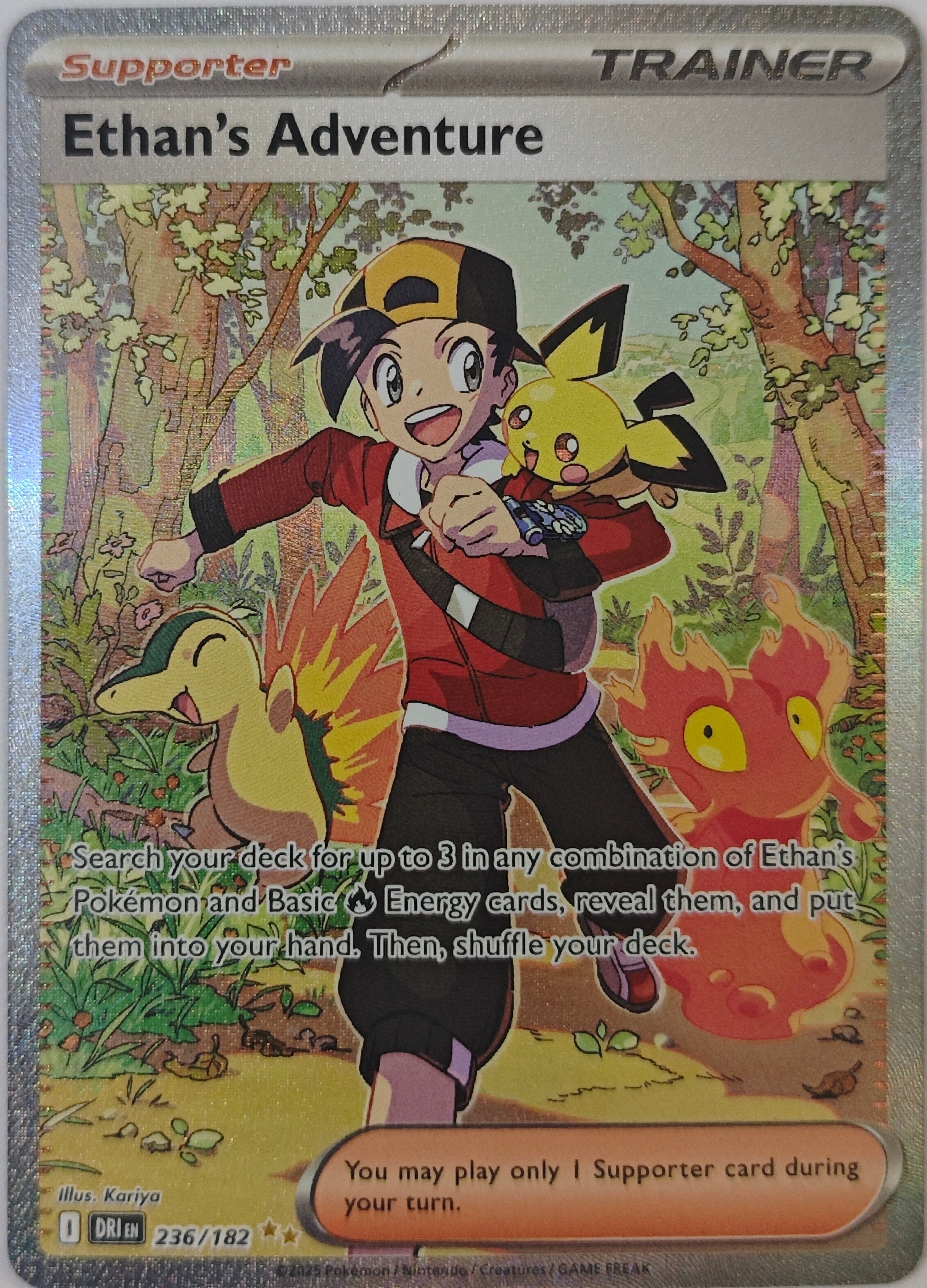 Pokémon Tcg Ethan's Adventure 236/182