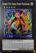 Yugioh! Number C104: Umbral Horror Masquerade Ra05-en046 Super Rare
