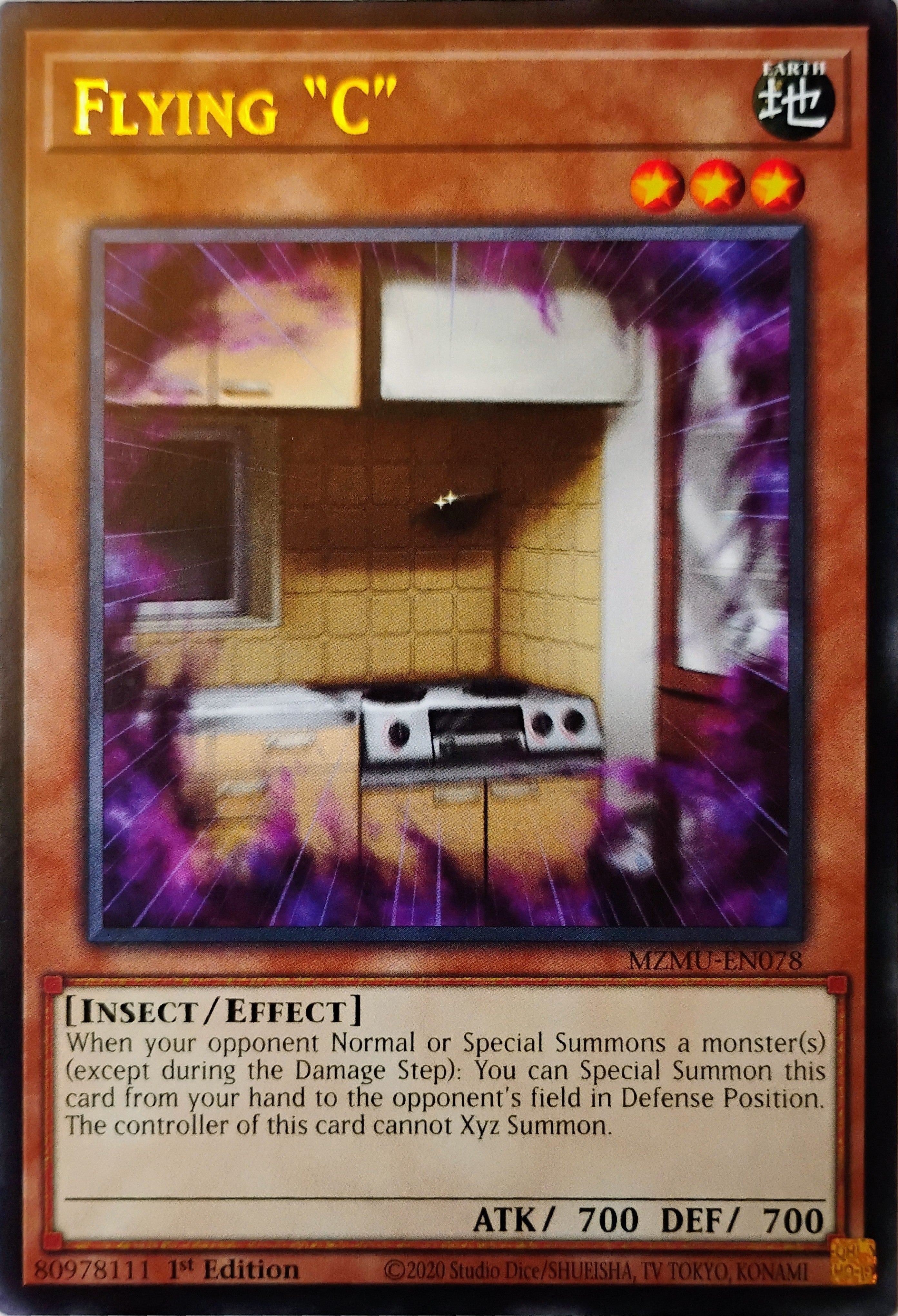 Yugioh! Flying "C" Mzmu-en078 Rara