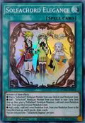 Yugioh! Solfachord Elegance Angu-en022 Super Rare