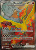 Pokémon tcg Team Rocket's Moltress Ex 208/182 (Destined Rivals Stamp)