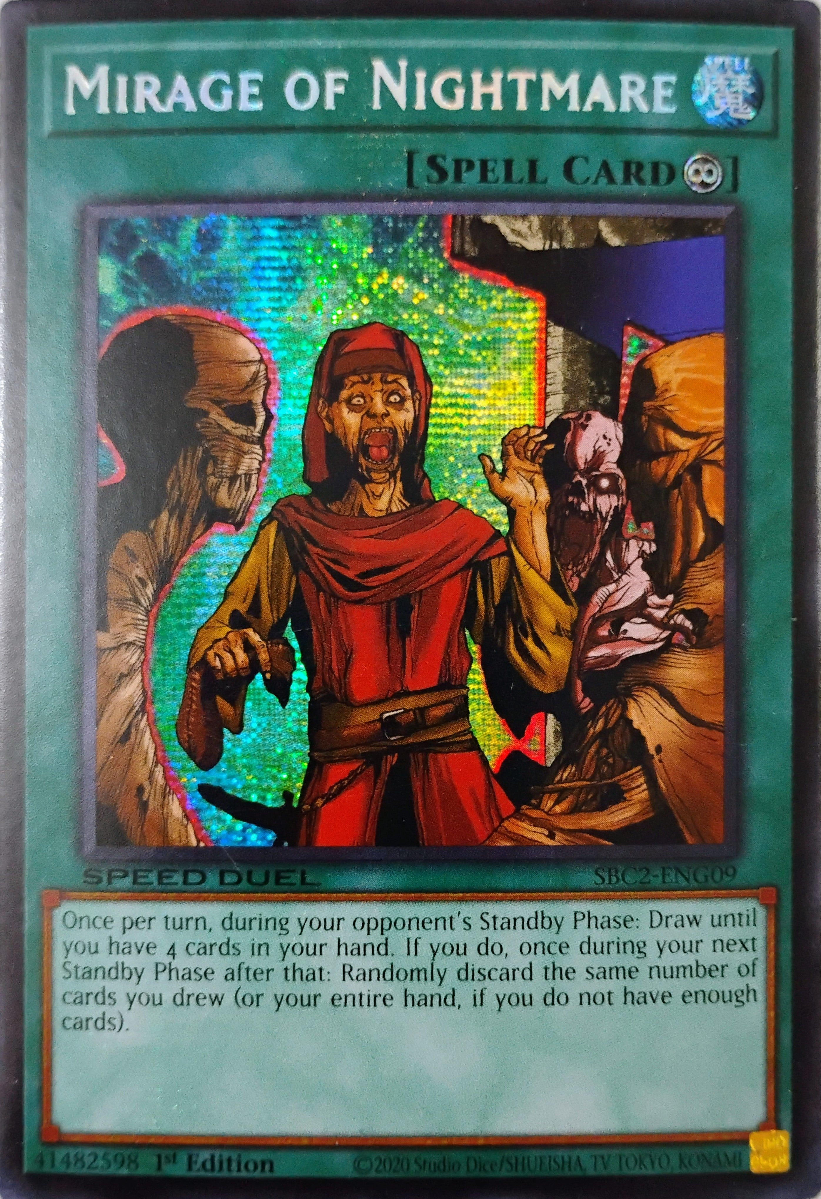 Yugioh! Mirage Of Nightmare Sbc2-eng09 Speed Duel Prismatica
