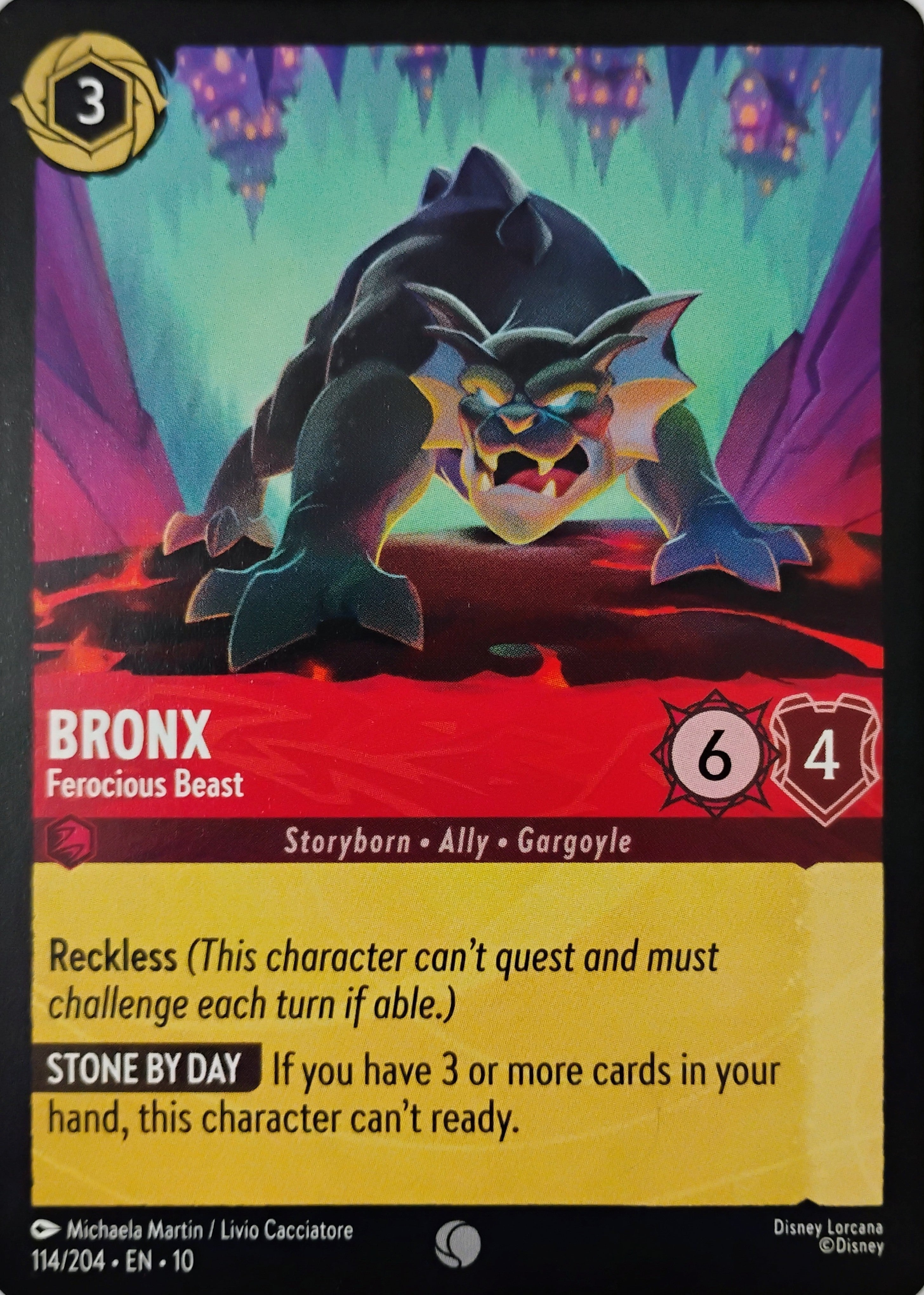 Disney Lorcana Bronx 114/204