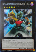 Yugioh! D/D/D Marksman King Tell Ra05-en047 1st edition Secreta