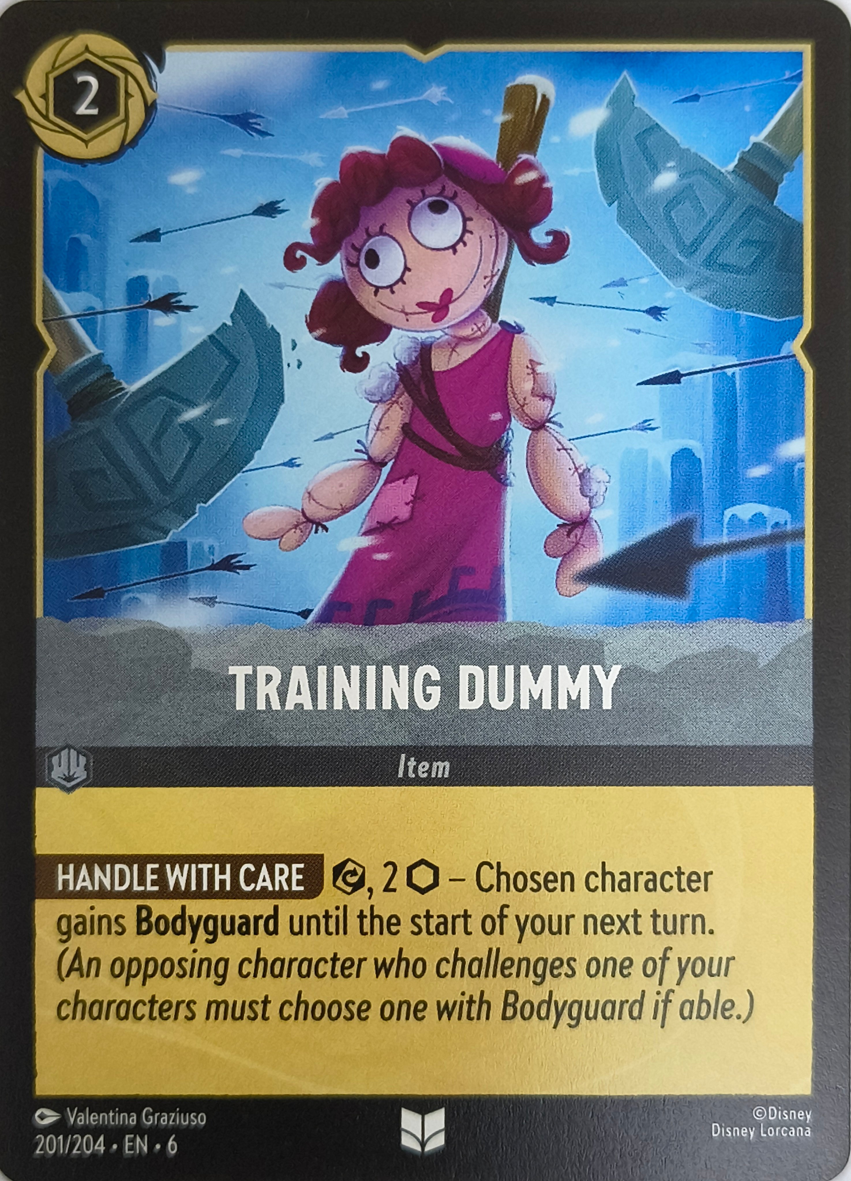 Disney Lorcana Training Dummy 201/204