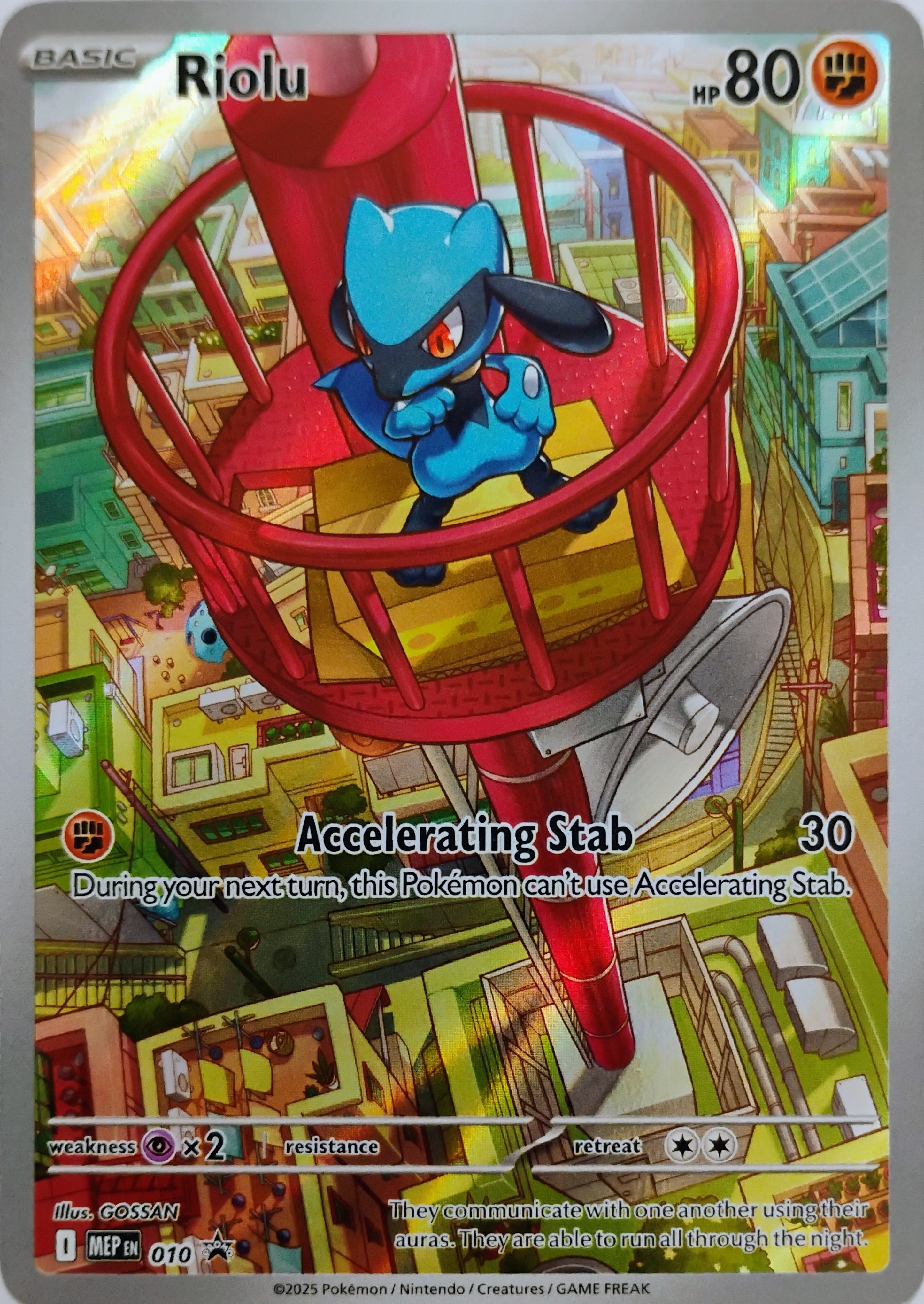 Pokémon tcg Riolu 010