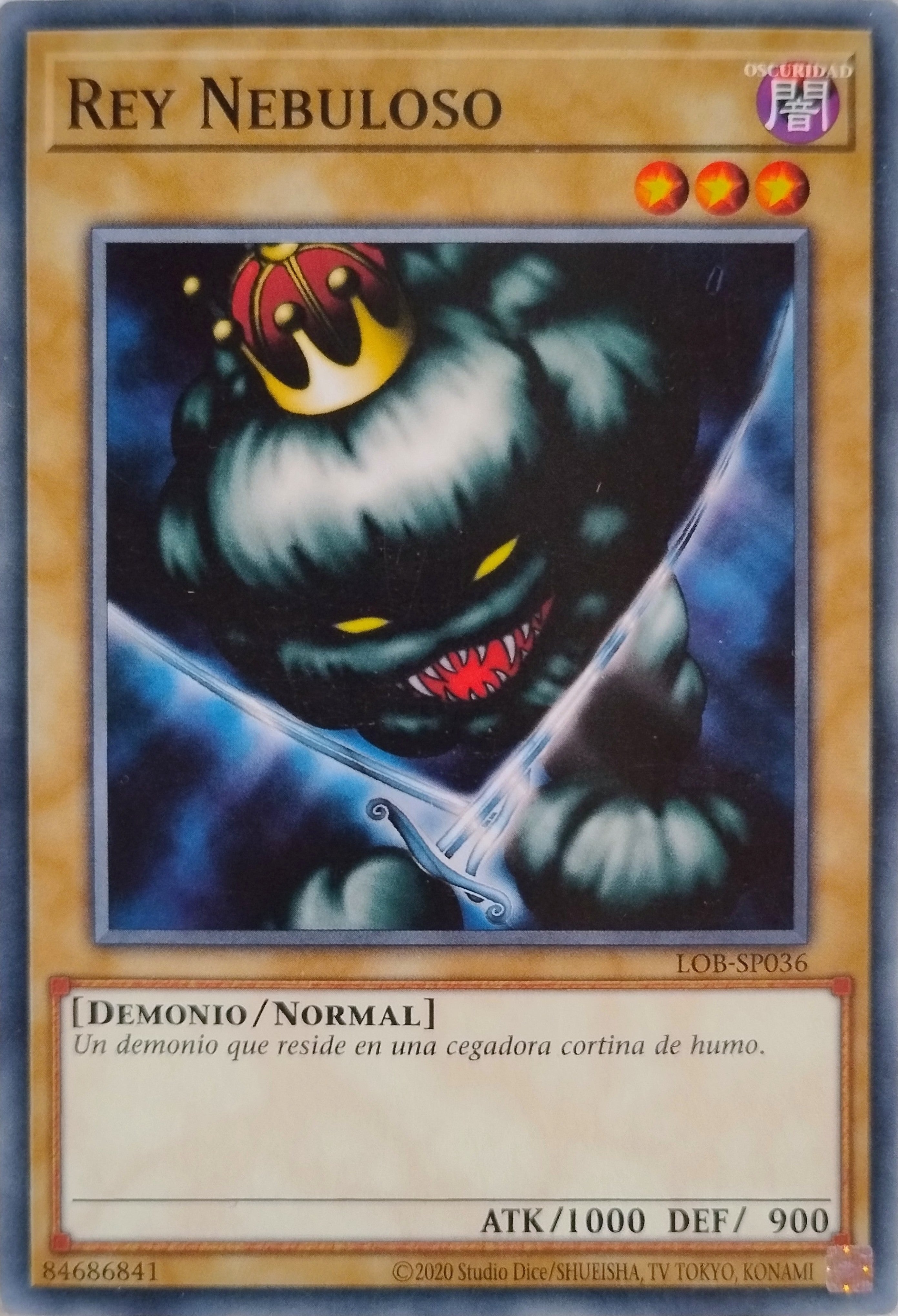 Yugioh! Rey Nebuloso Lob-sp036