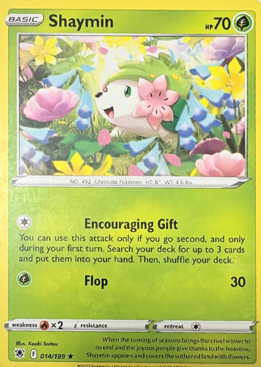 Pokémon Tcg Shaymin 014/189