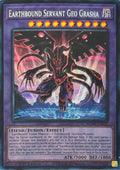 Yugioh! Earthbound Servant Geo Grasha MZMI-EN031 1st Edition Collector