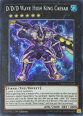 Yugioh! D/D/D Wave High King Caesar COID-EN042 1st Edition Super