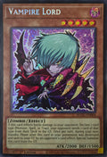 Yugioh! Vampire Lord Blgg-en004 1st edition Secreta