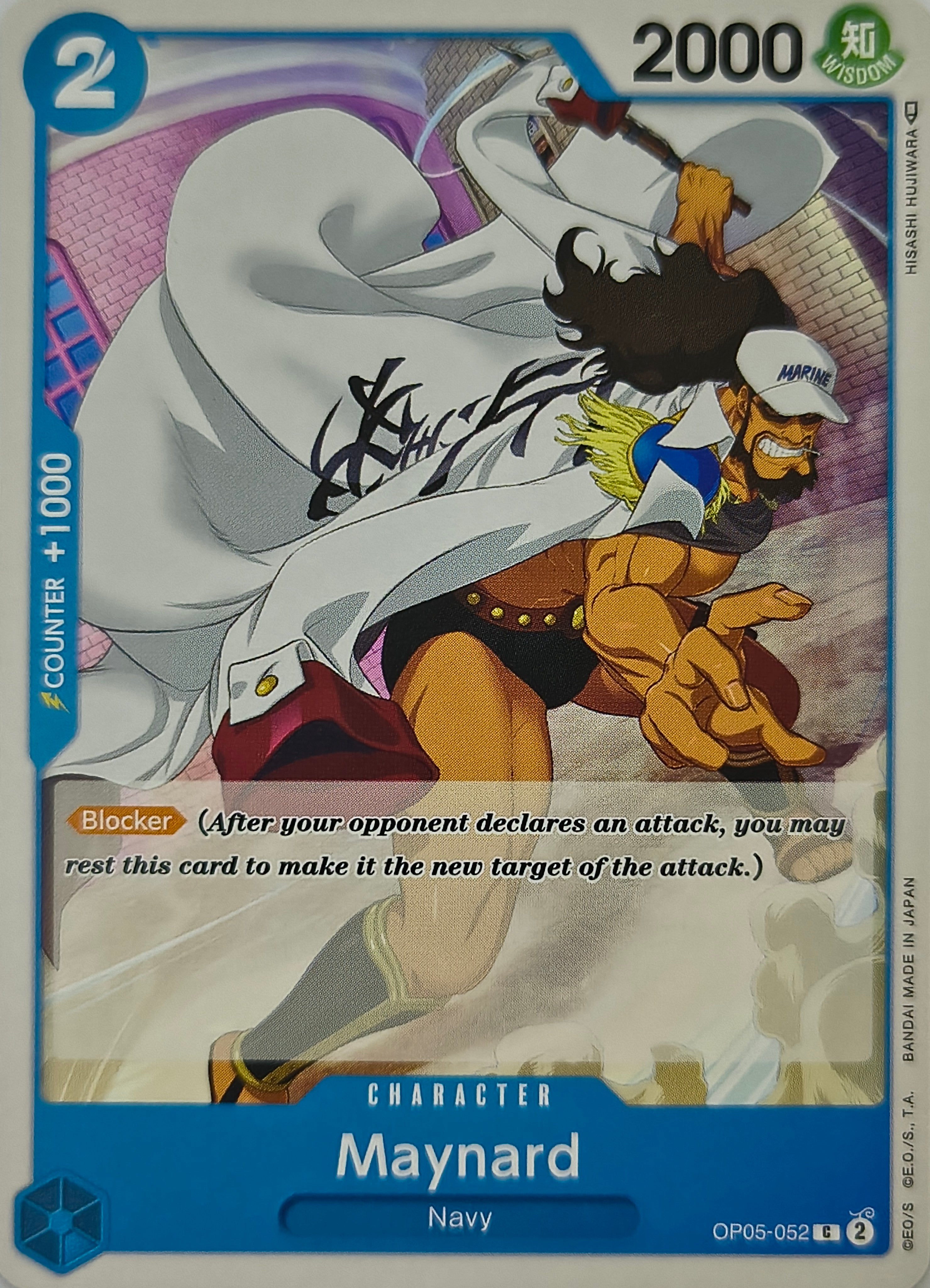 One piece tcg Maynard Op05-052