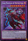 Yugioh! Dark magician Of Destruction Mzmu-en011 Secreta