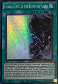 Yugioh! Good & Evil In The Burning Abyss Sece-Ens14 1st edition Super Rare