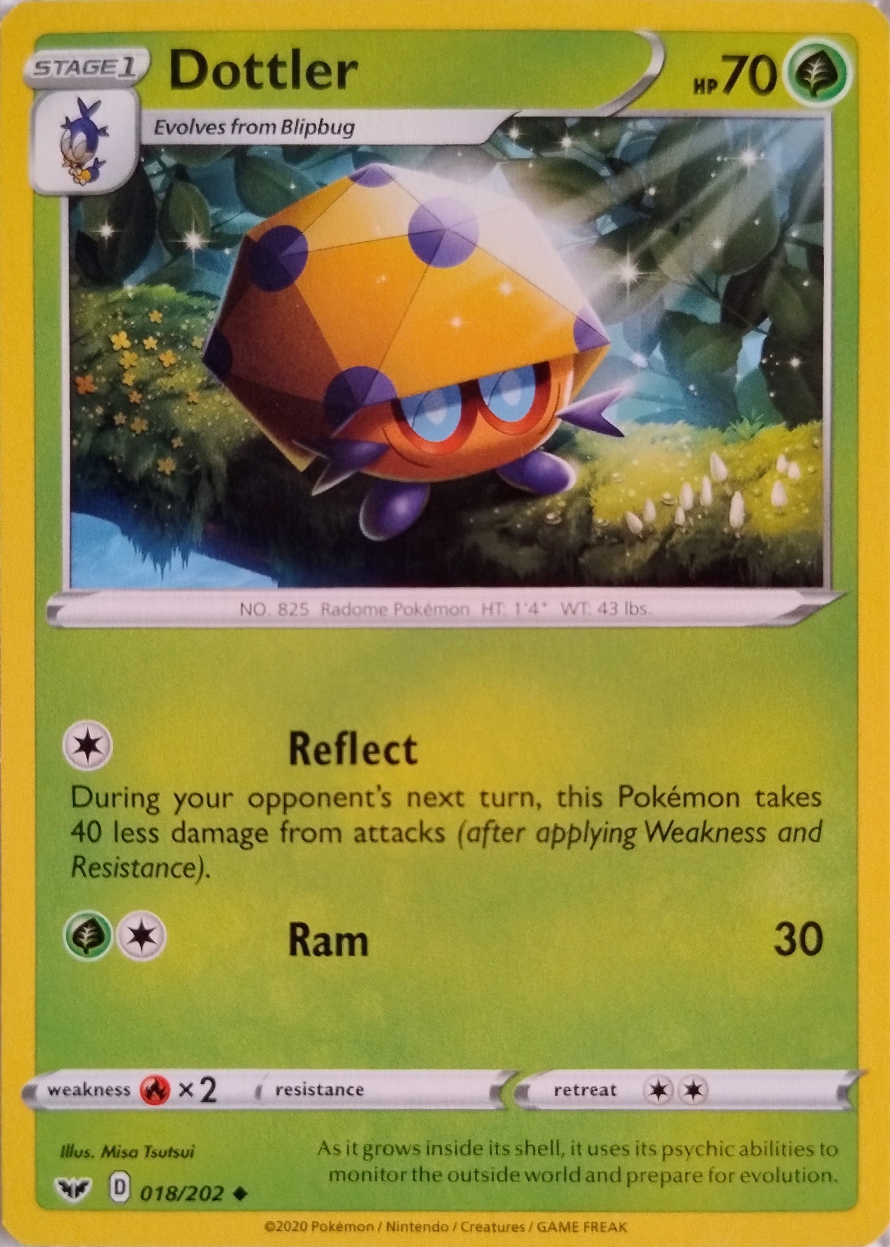 Pokémon Tcg Dottler 018/202