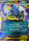 Pokémon tcg Mega Absol Ex 086/132