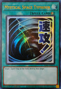Yugioh! Mystical Space Typhoon Ra05-en112 1st edition Ultra Rare