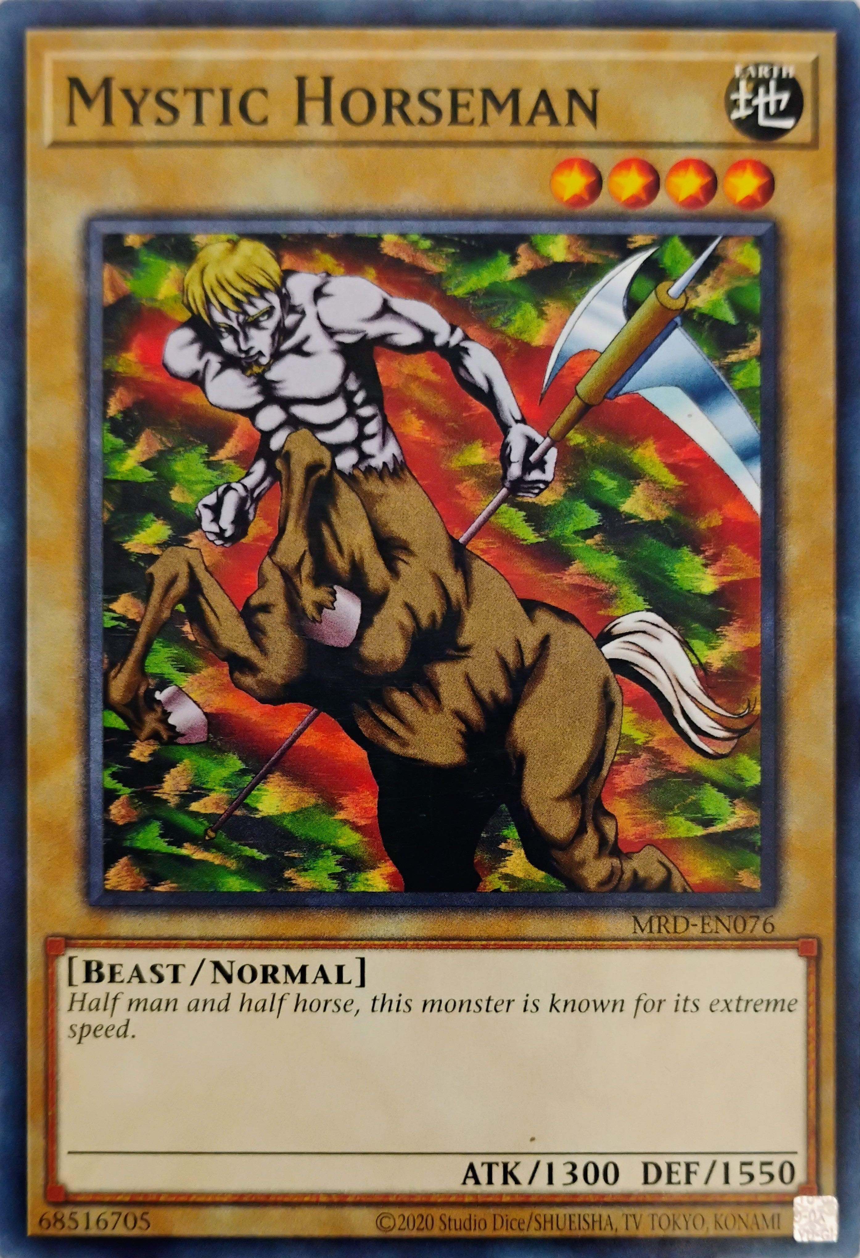 Yugioh! Mystic Horseman Mrd-en076