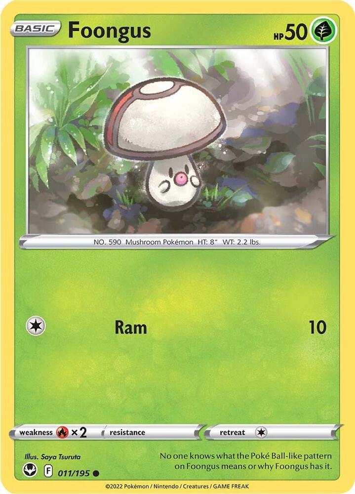 Pokémon Tcg Foongus 011/195