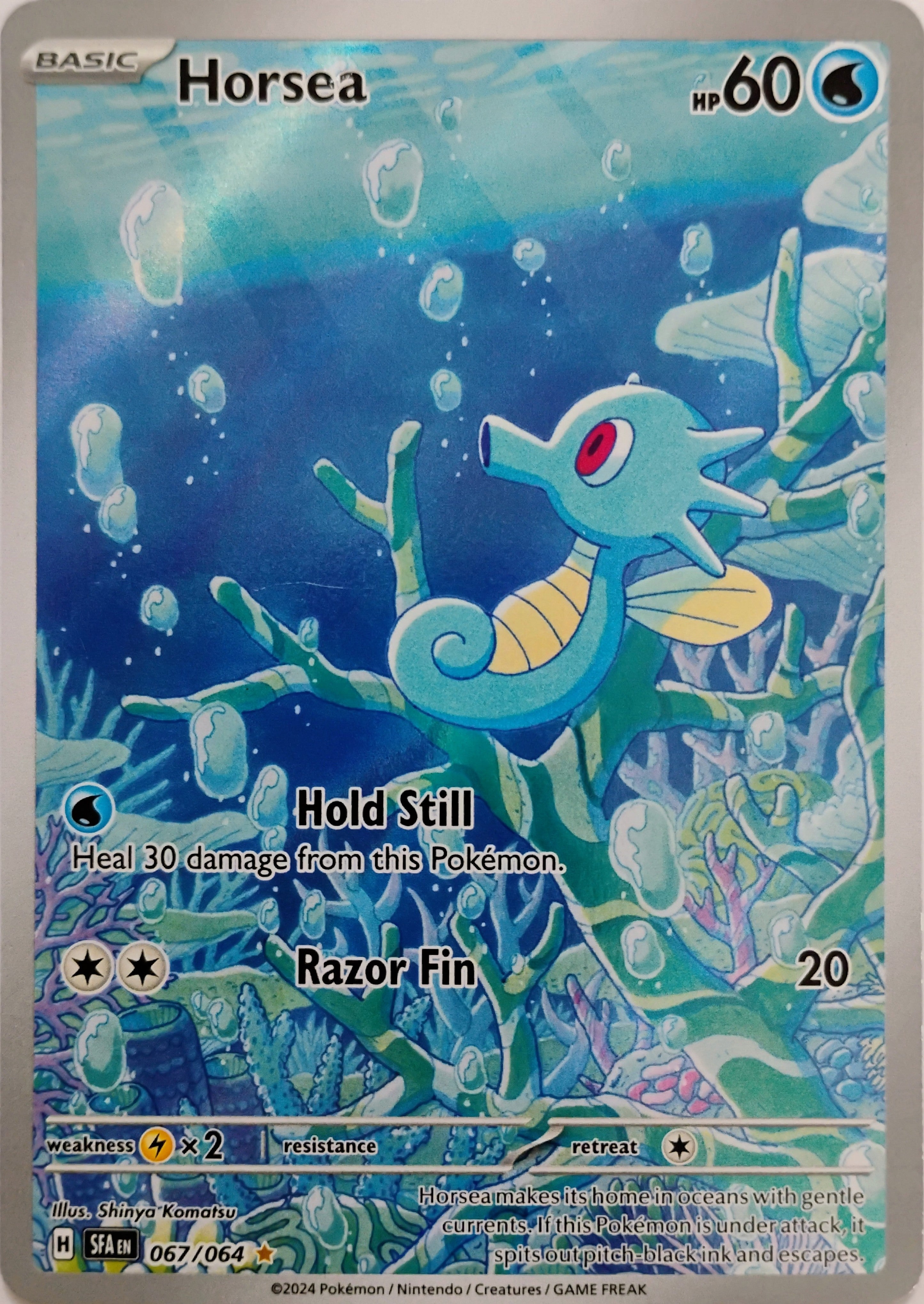 Pokémon tcg Horsea 067/064