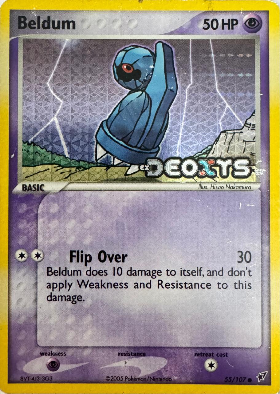 Pokémon Tcg Beldum 55/107 Holo