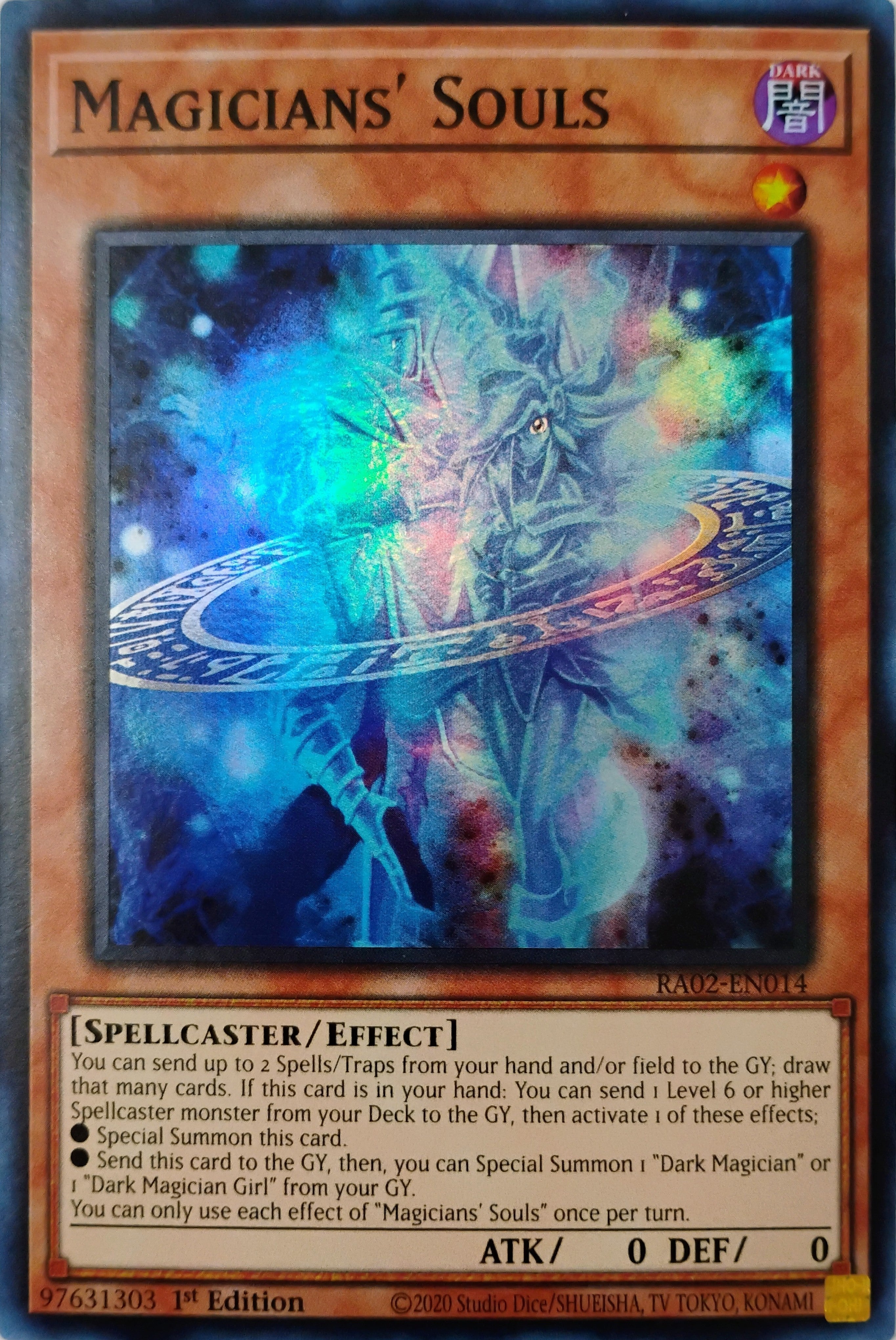 Yugioh! Magicians' Soul Ra02-en014 Super Rare