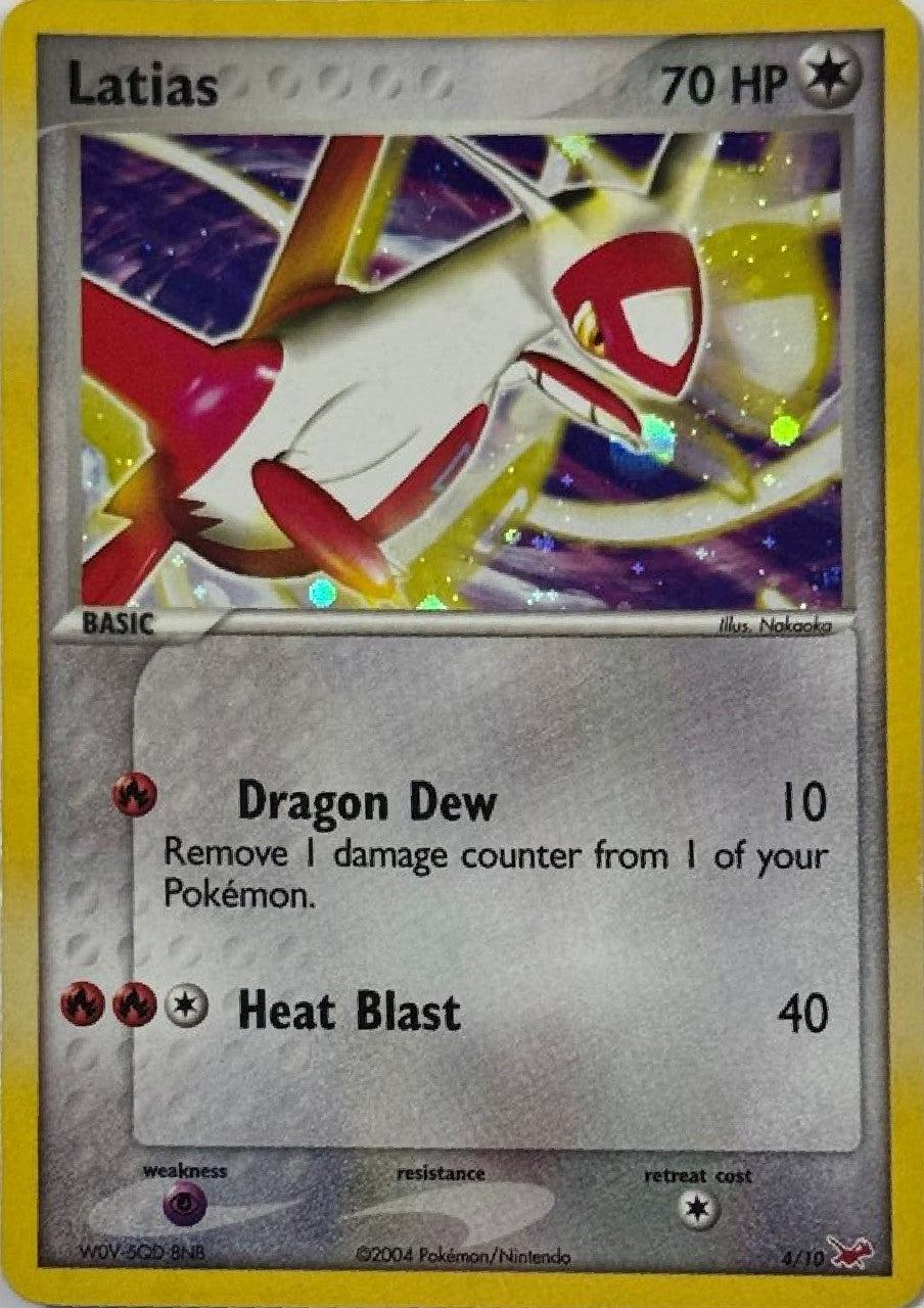 Pokémon Tcg Latias 4/10 Holo